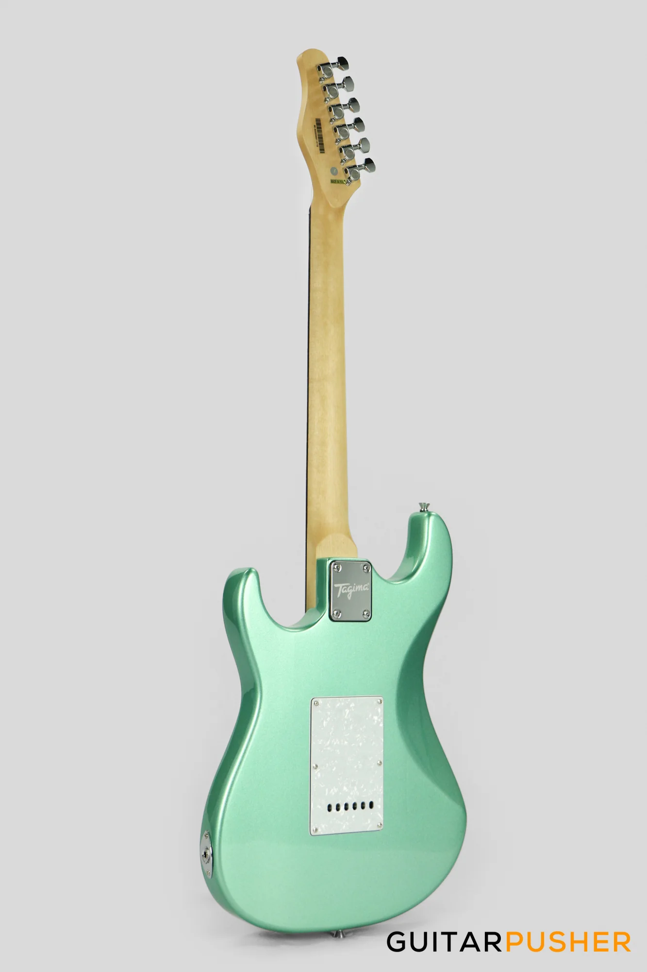 Tagima TG-520 HSS Woodstock Series - Metallic Surf Green - Image 6