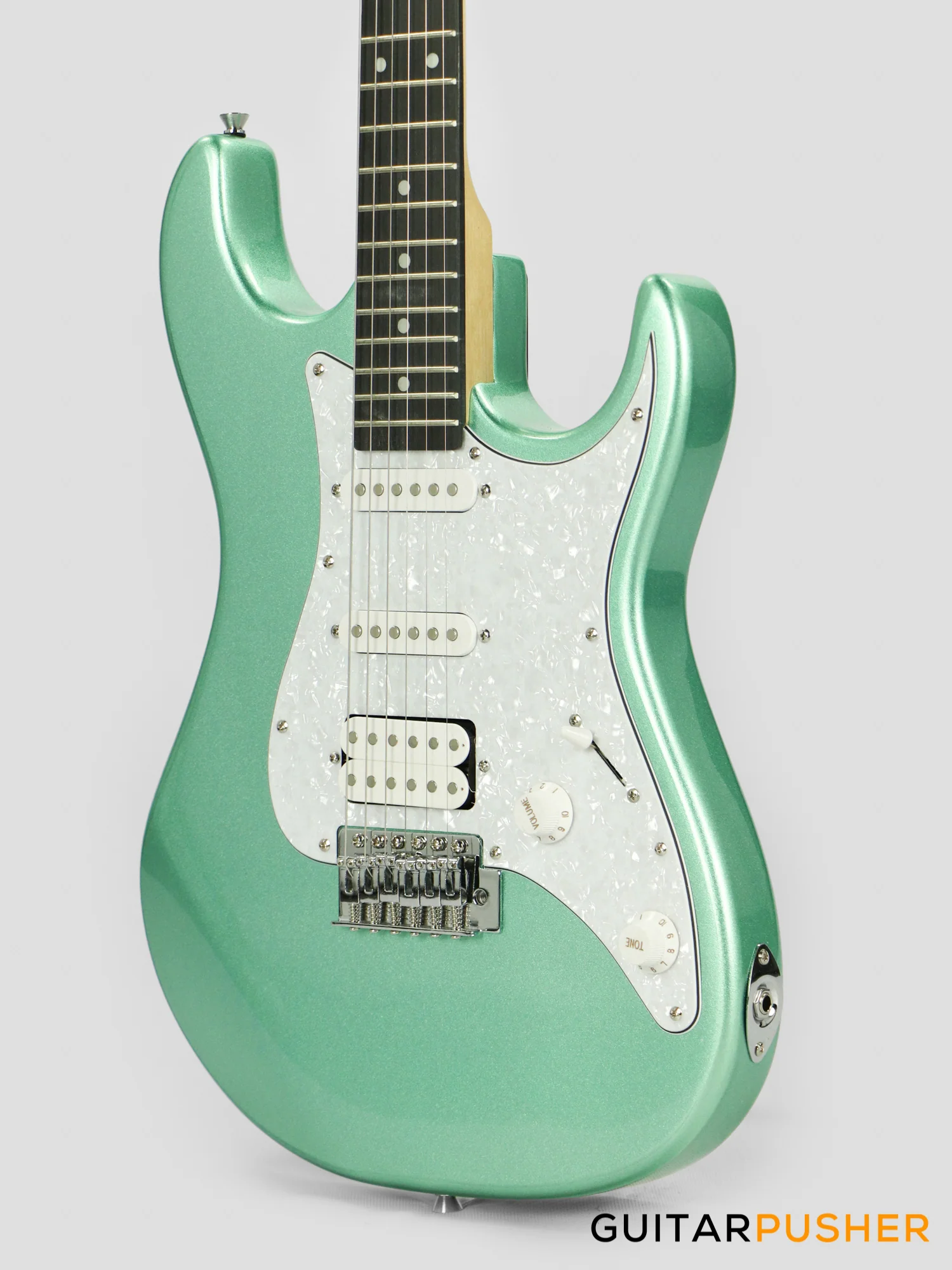 Tagima TG-520 HSS Woodstock Series - Metallic Surf Green - Image 8