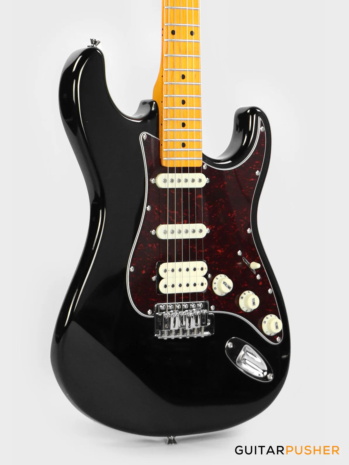 Tagima TG-530 PRO Stratocaster Woodstock Series Black - Image 4