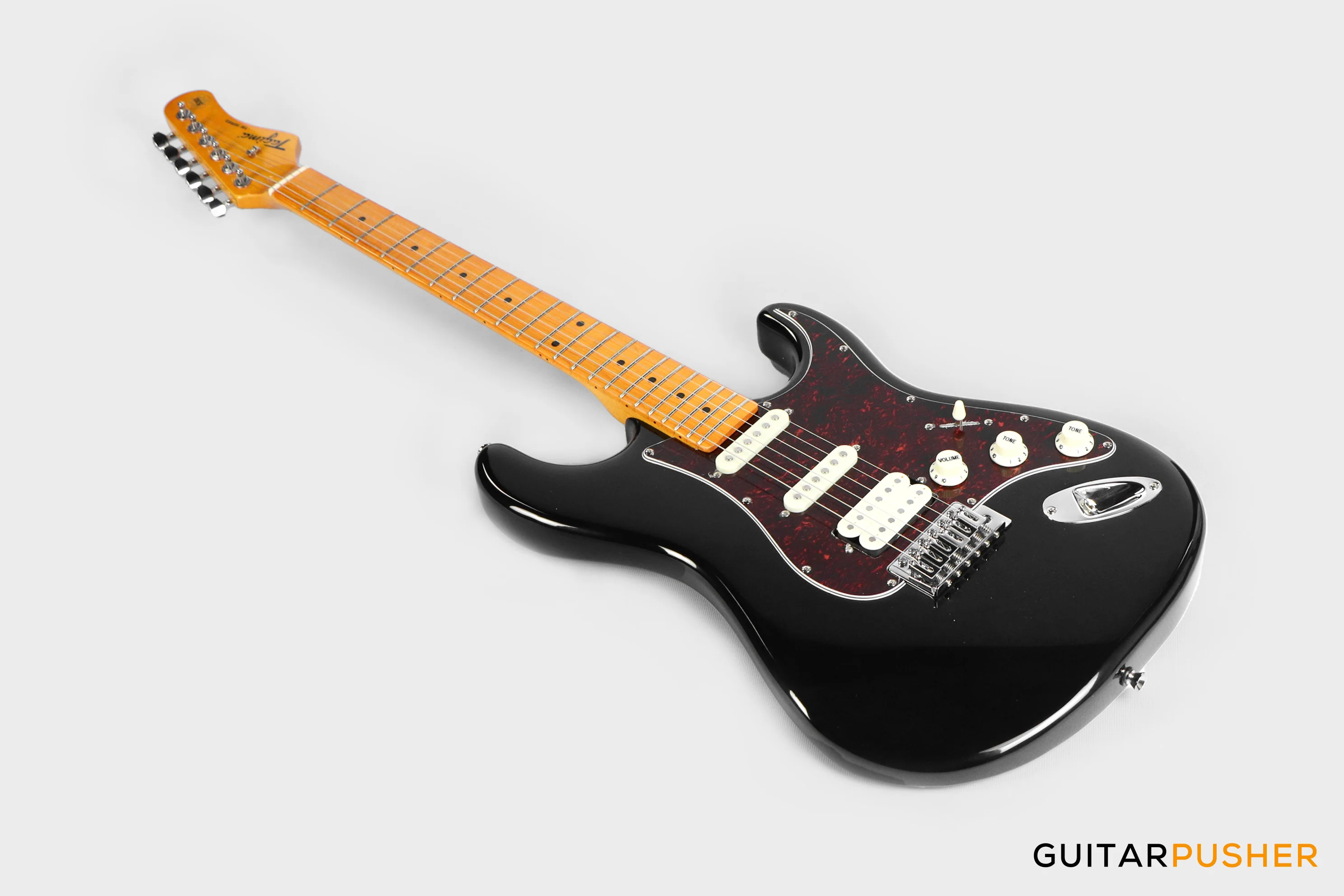 Tagima TG-530 PRO Stratocaster Woodstock Series Black - Image 9