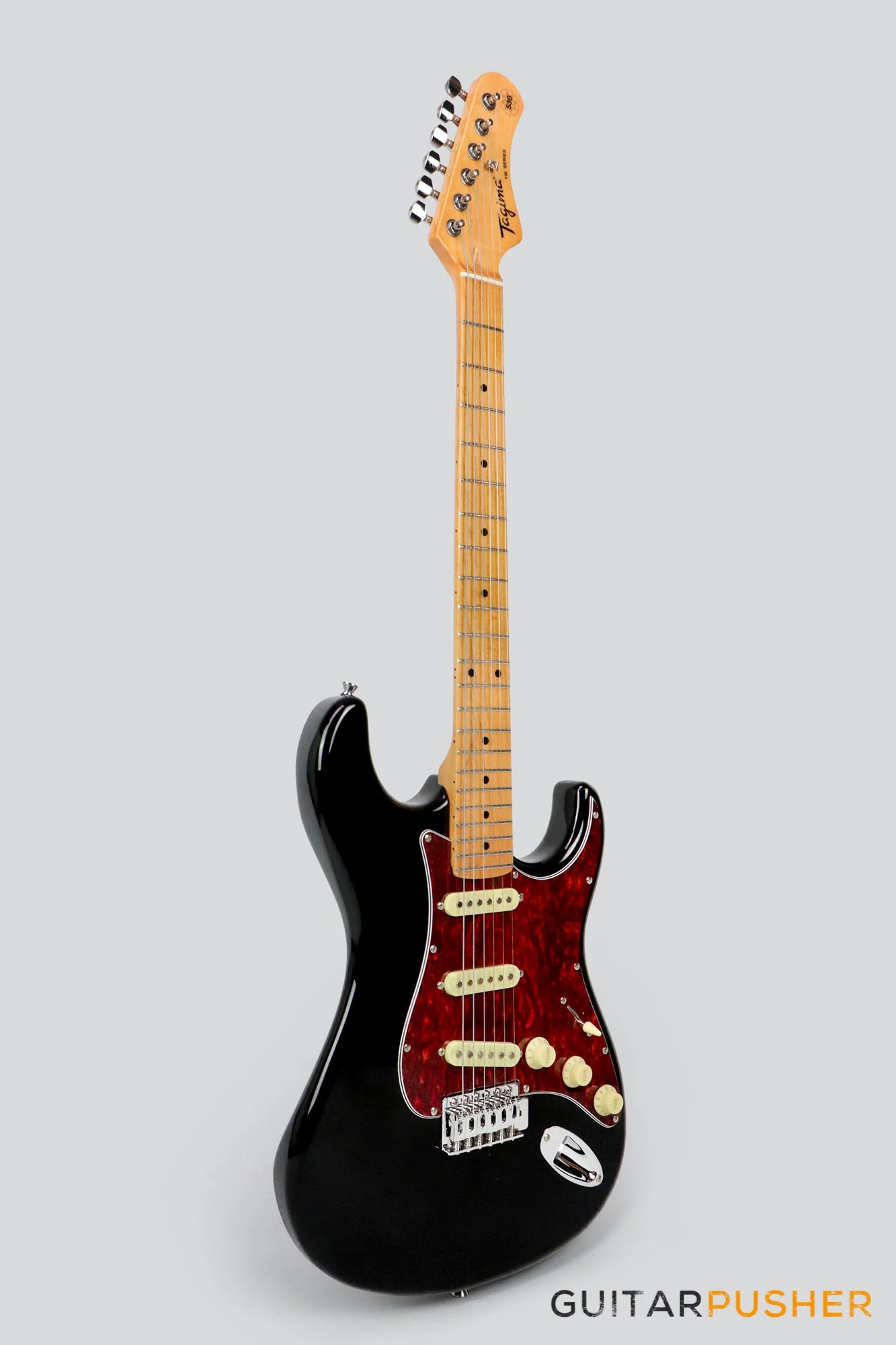 Tagima TG-530 S-Style Woodstock Series - Black - Image 2