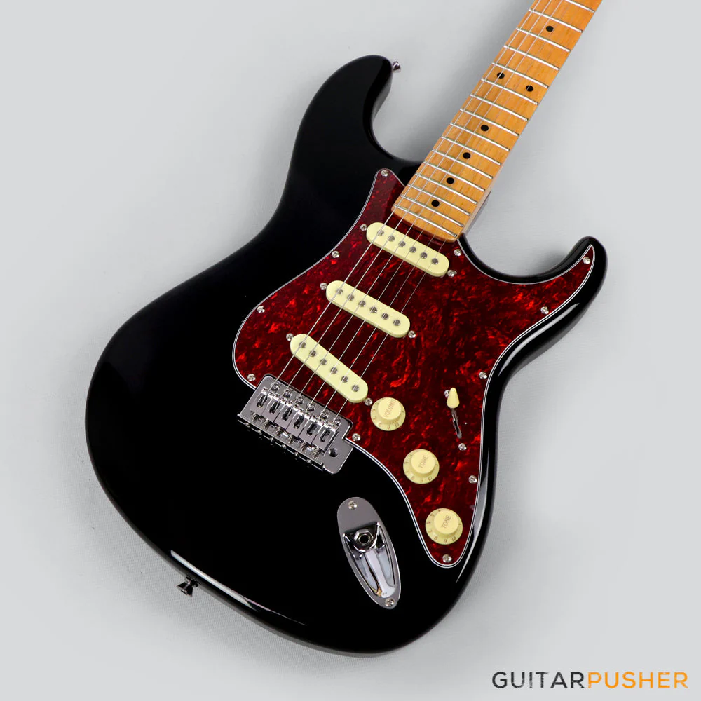 Tagima TG-530 S-Style Woodstock Series - Black - Image 3