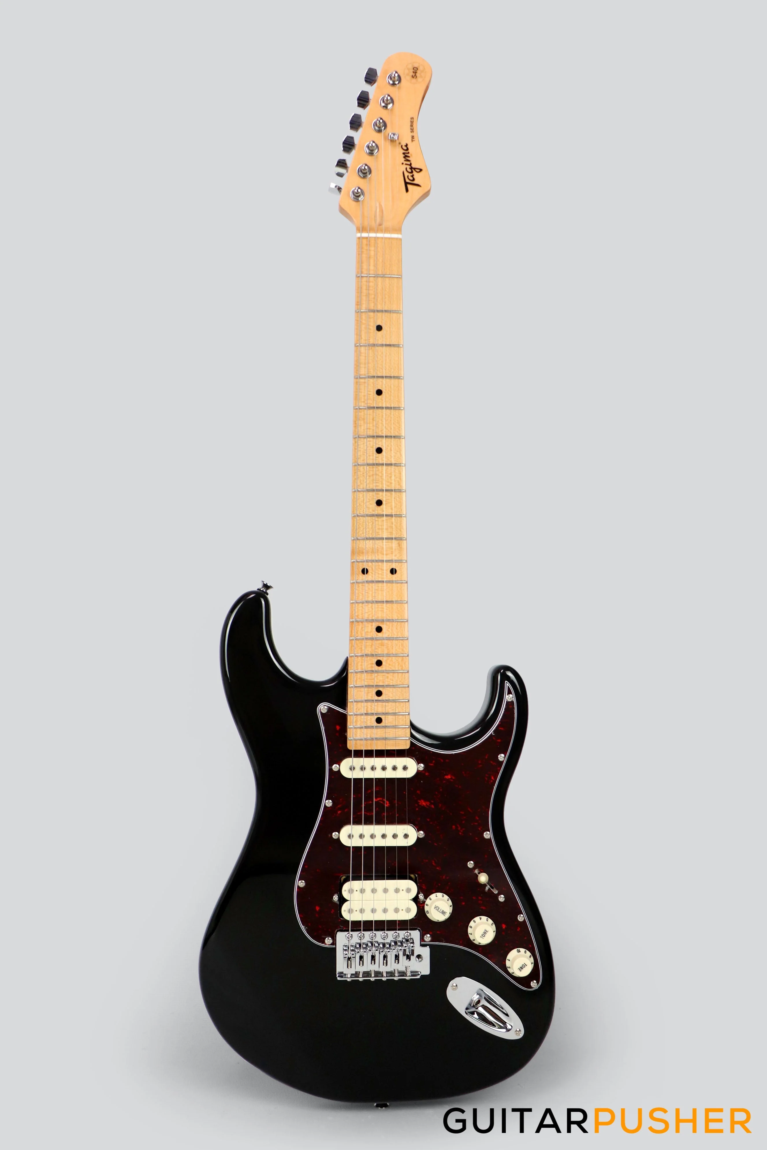 Tagima TG-540 HSS S-Style Woodstock Series - Black - Image 3