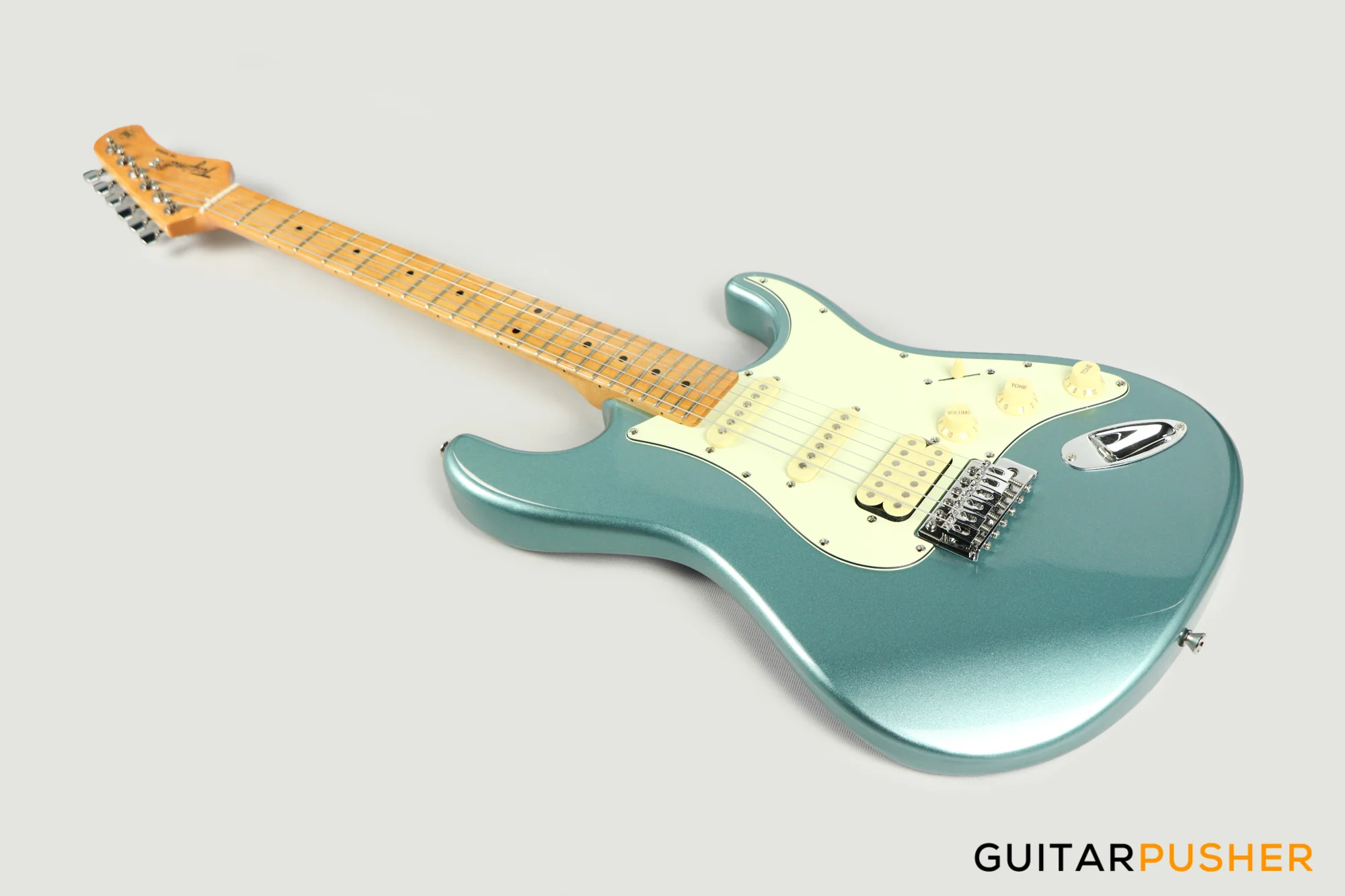 Tagima TG-540 HSS S-Style Woodstock Series - Lake Placid Blue - Image 6