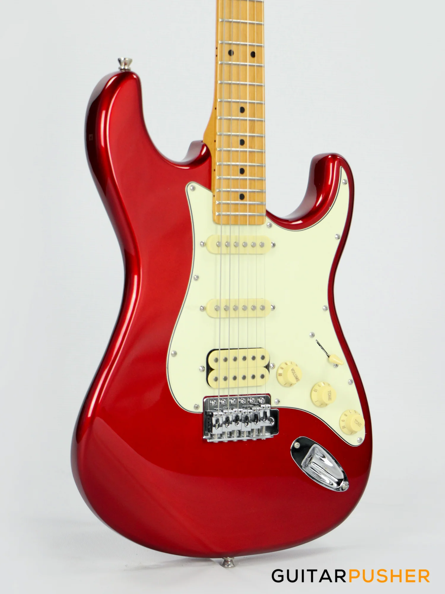 Tagima TG-540 HSS S-Style Woodstock Series - Metallic Red - Image 4