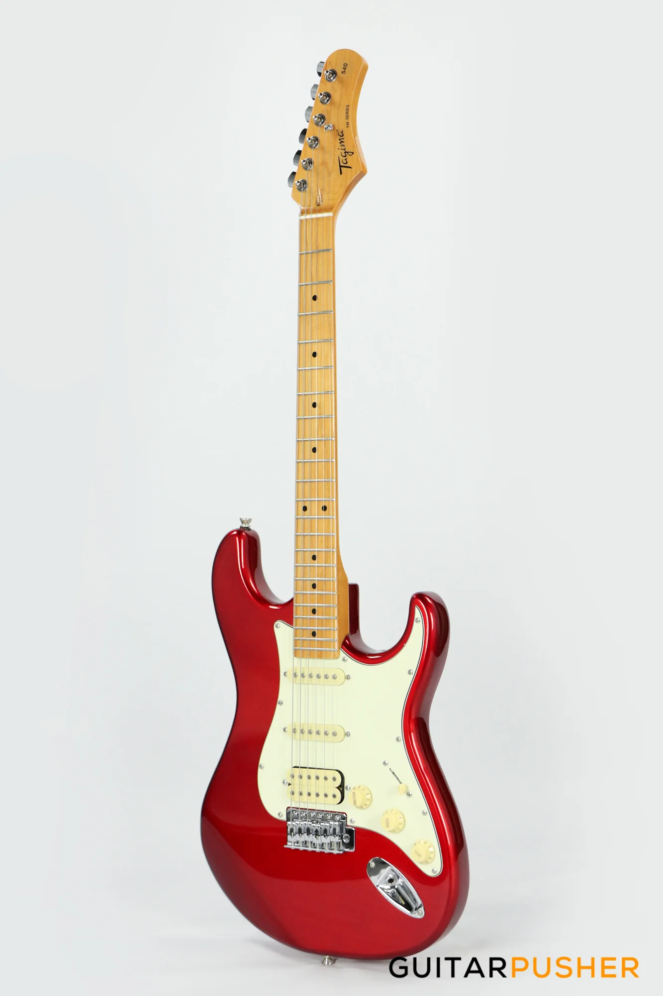 Tagima TG-540 HSS S-Style Woodstock Series - Metallic Red - Image 6