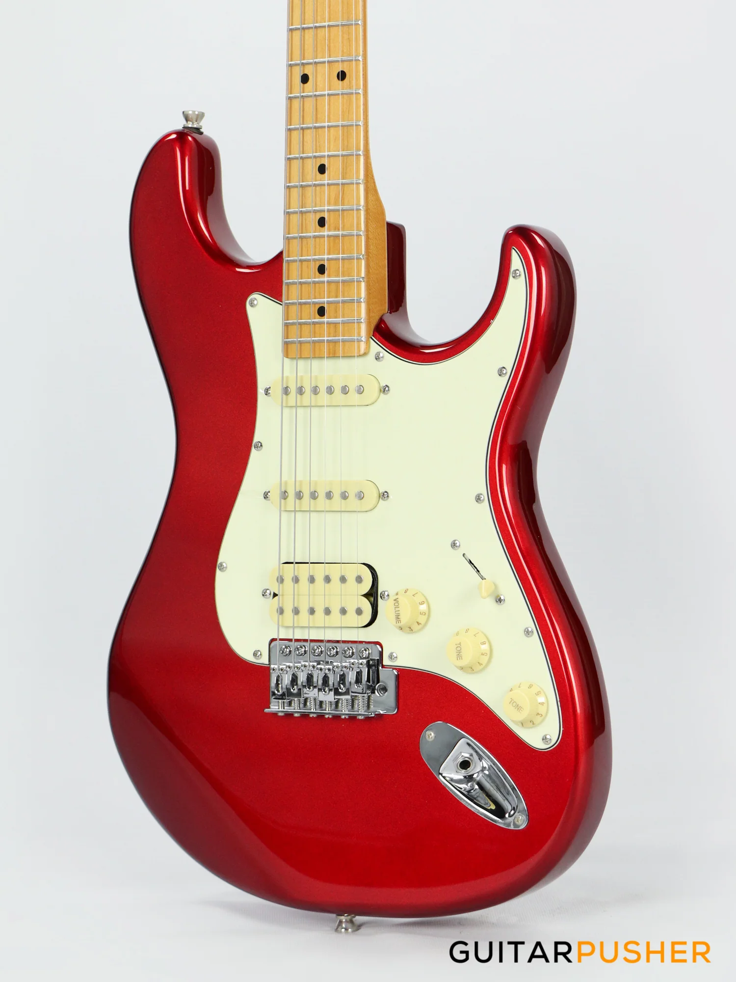 Tagima TG-540 HSS S-Style Woodstock Series - Metallic Red - Image 7