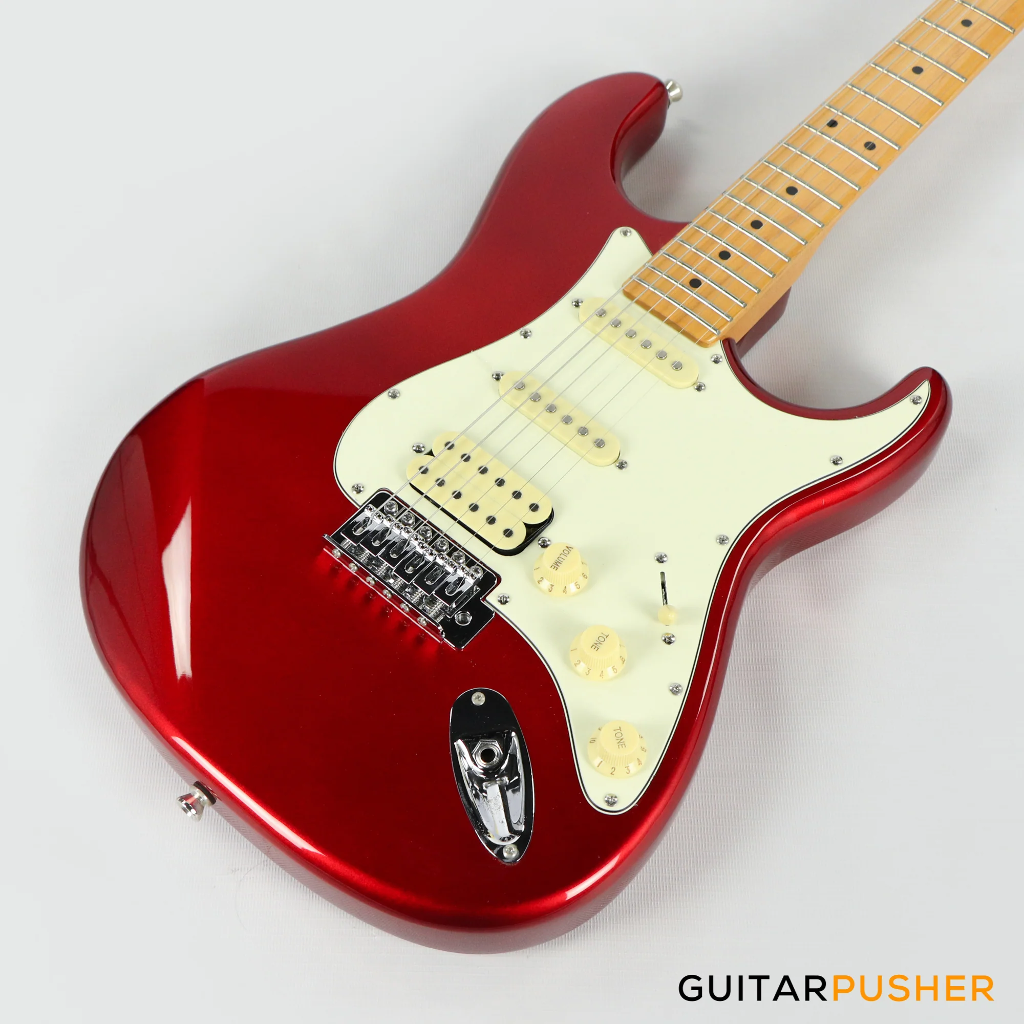 Tagima TG-540 HSS S-Style Woodstock Series - Metallic Red - Image 8