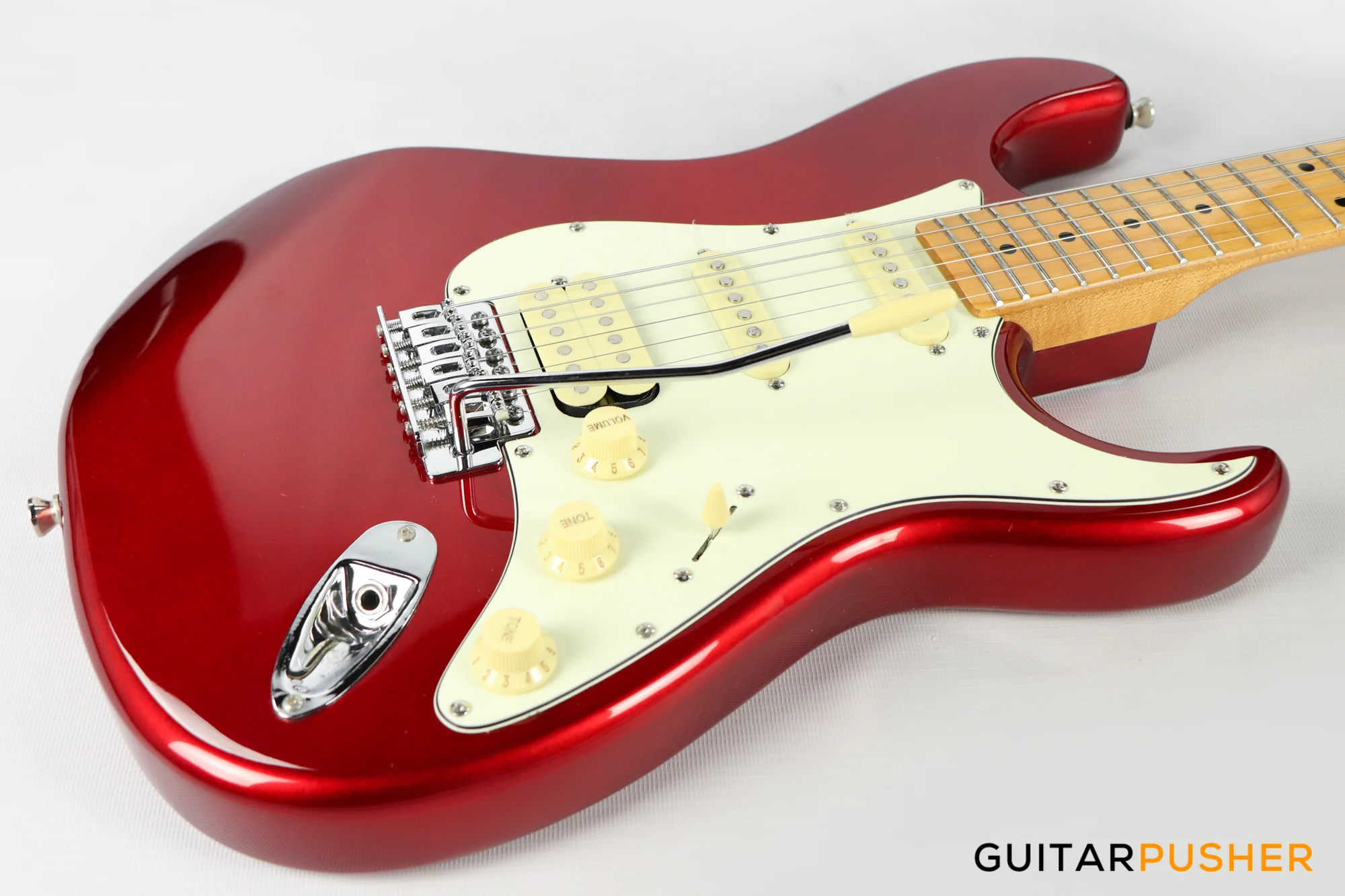 Tagima TG-540 HSS S-Style Woodstock Series - Metallic Red - Image 9