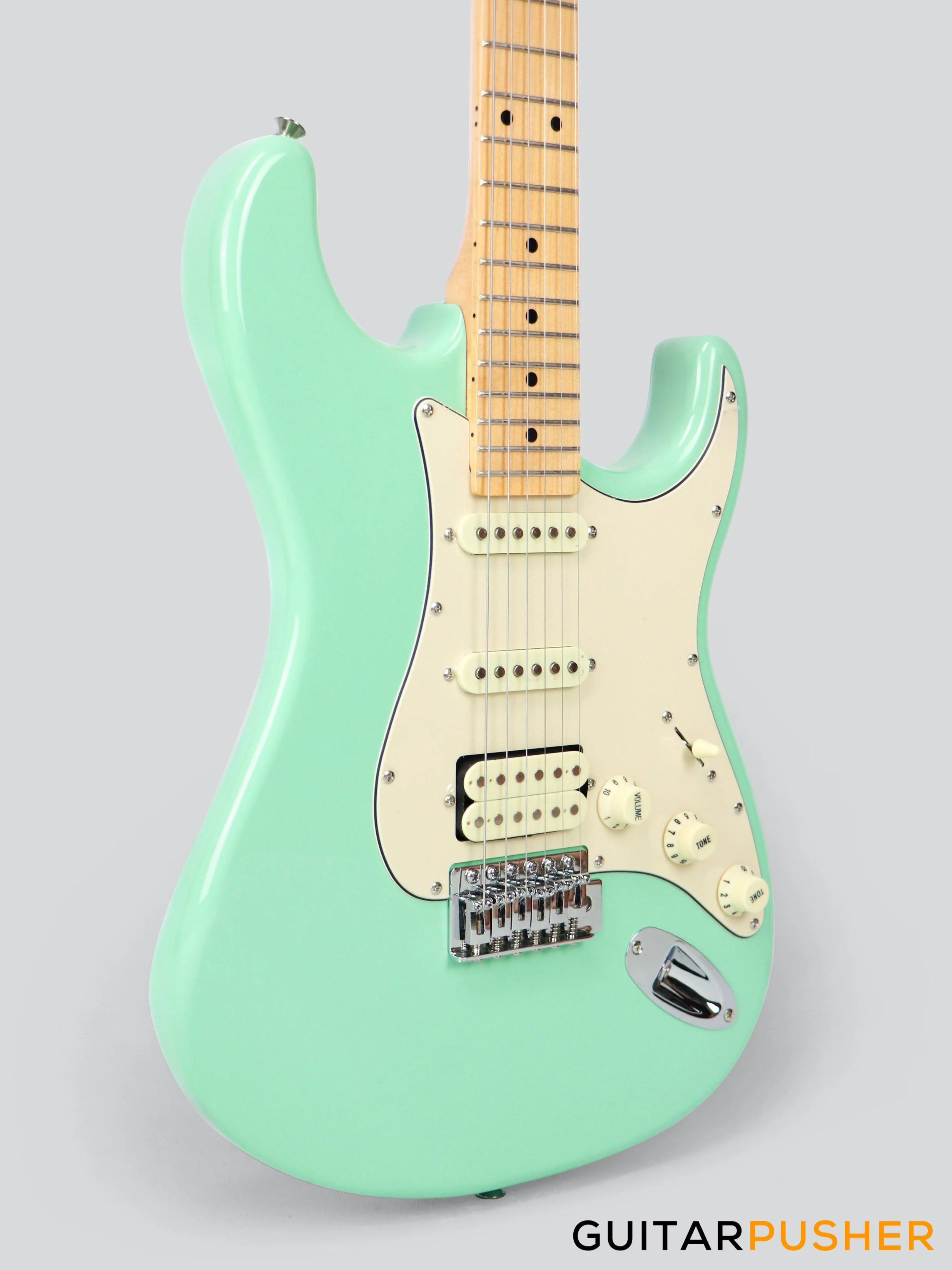 Tagima TG-540 HSS S-Style Woodstock Series - Surf Green - Image 2