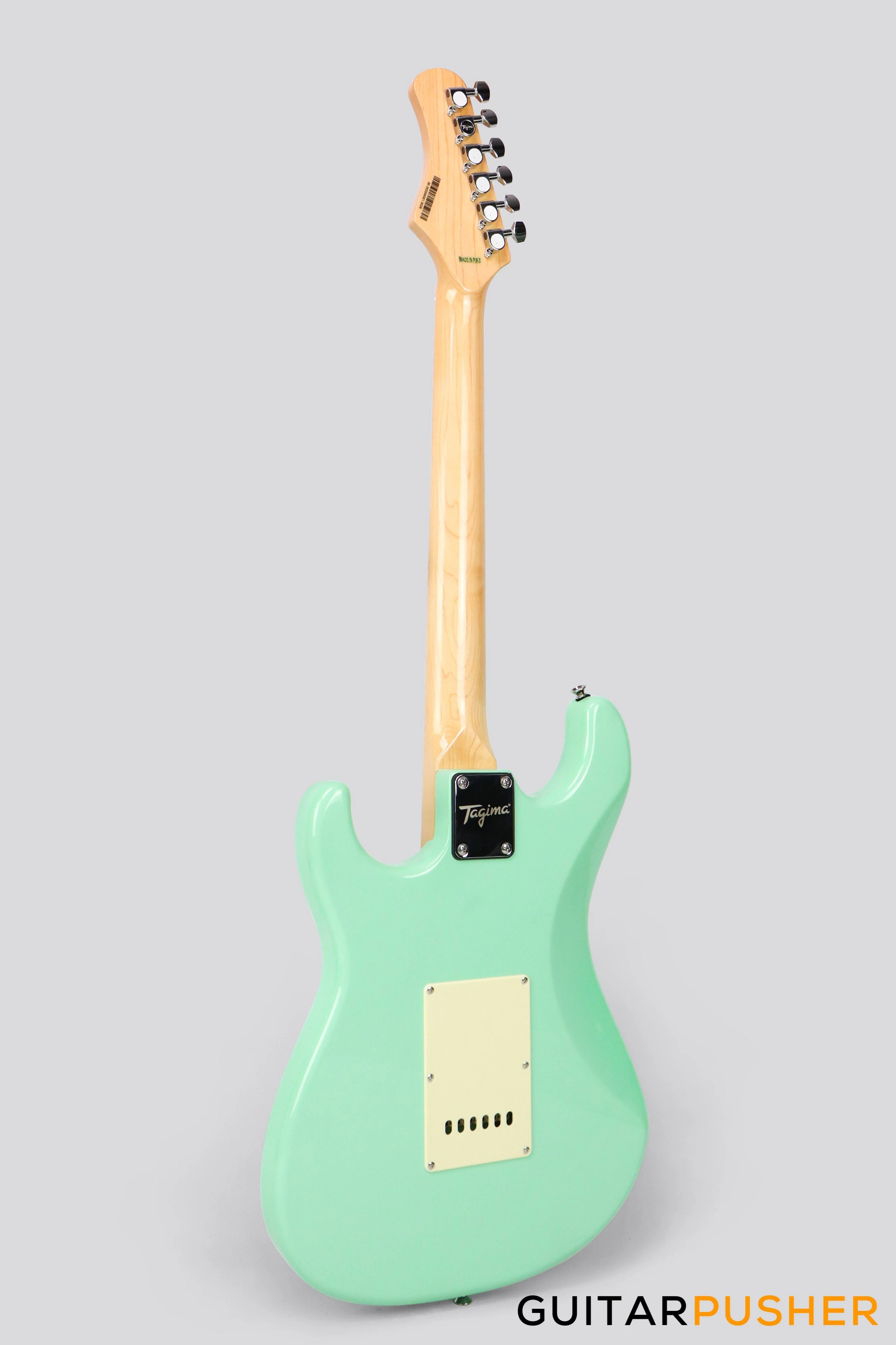 Tagima TG-540 HSS S-Style Woodstock Series - Surf Green - Image 4