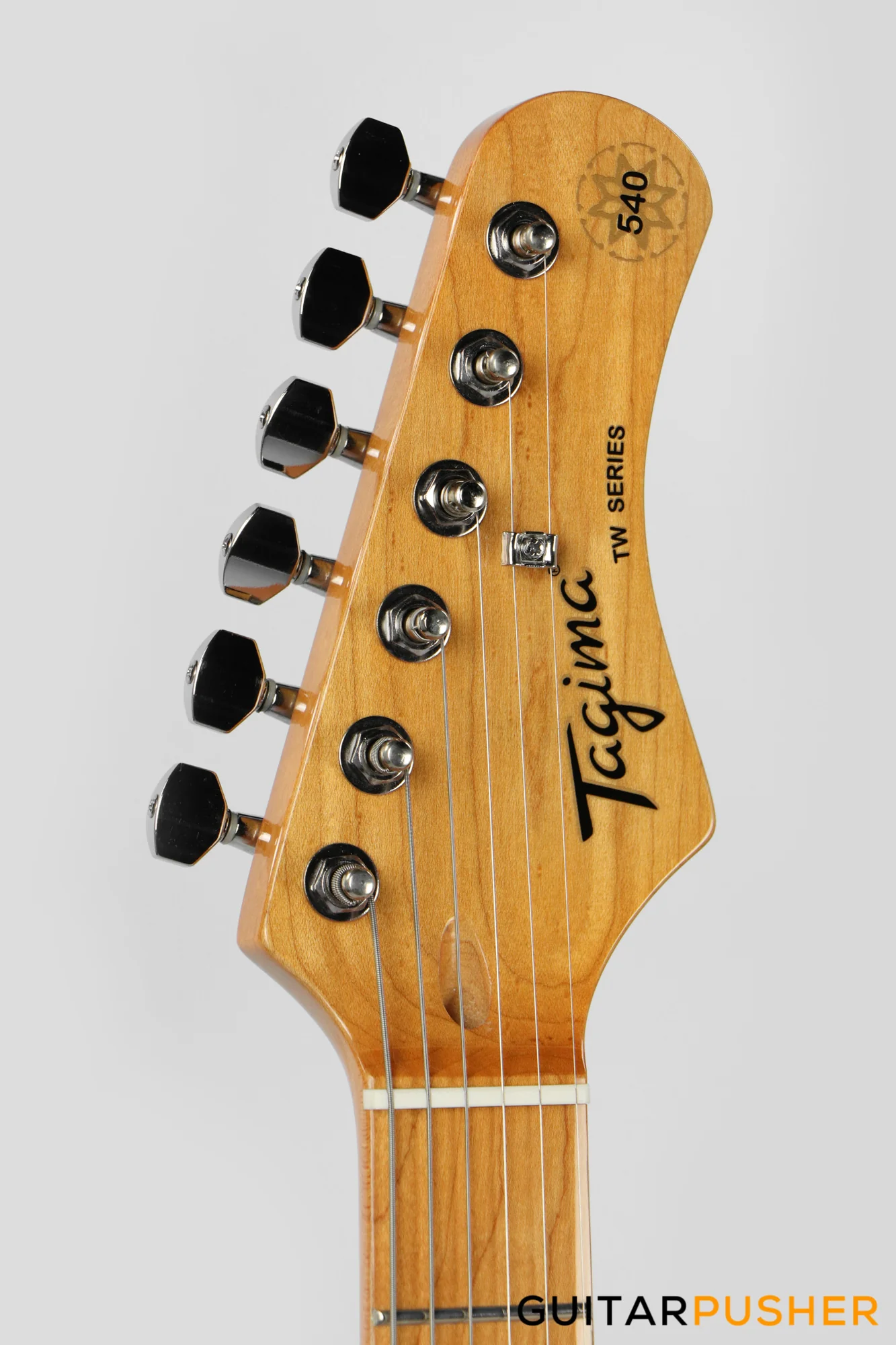 Tagima TG-540 HSS Stratocaster Woodstock Series - Vintage White - Image 3