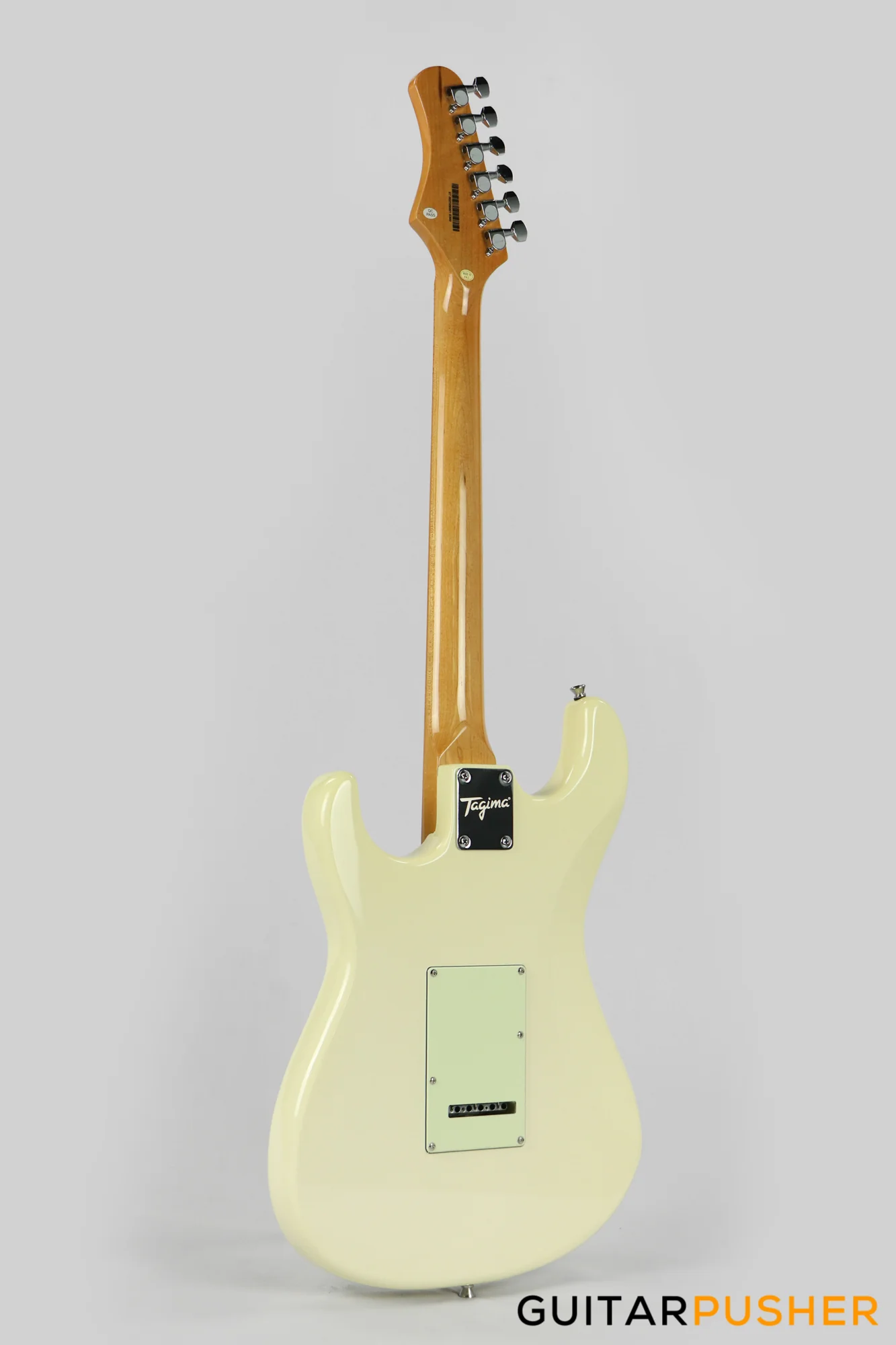Tagima TG-540 HSS Stratocaster Woodstock Series - Vintage White - Image 6