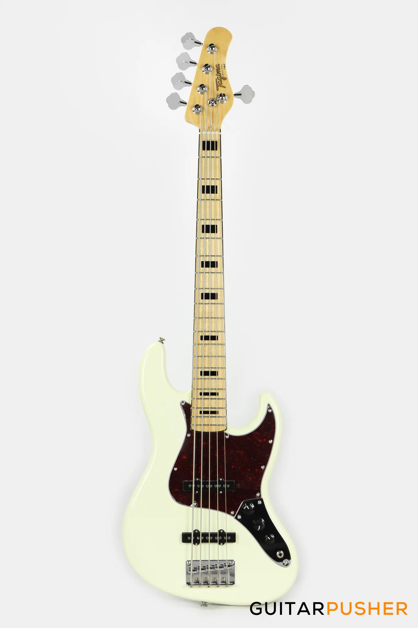 Tagima TJB-5 JB Bass 5-String - Olympic White - Image 11