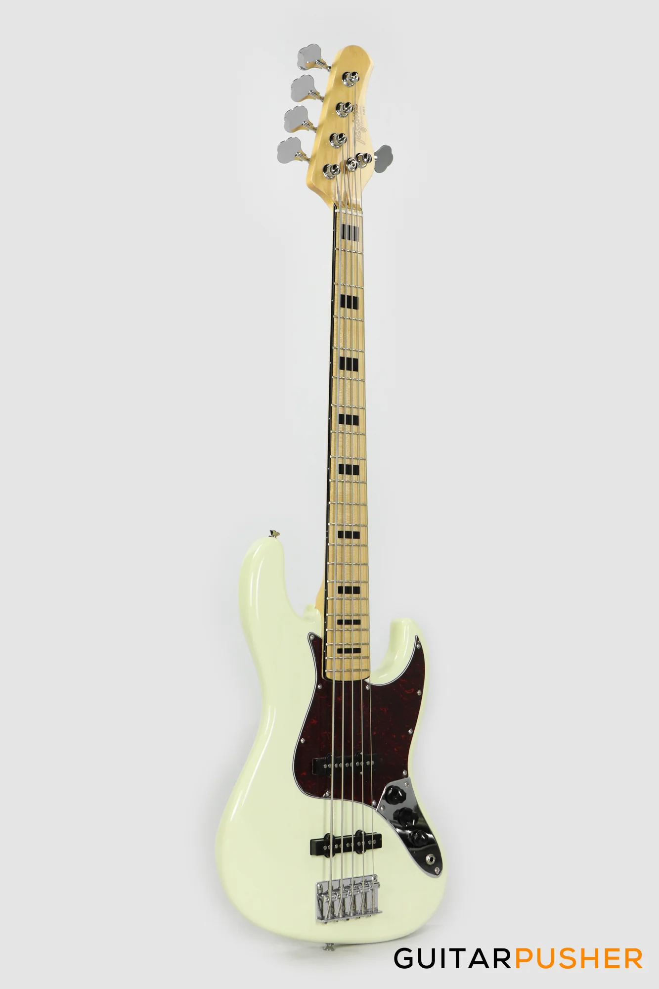 Tagima TJB-5 JB Bass 5-String - Olympic White - Image 2