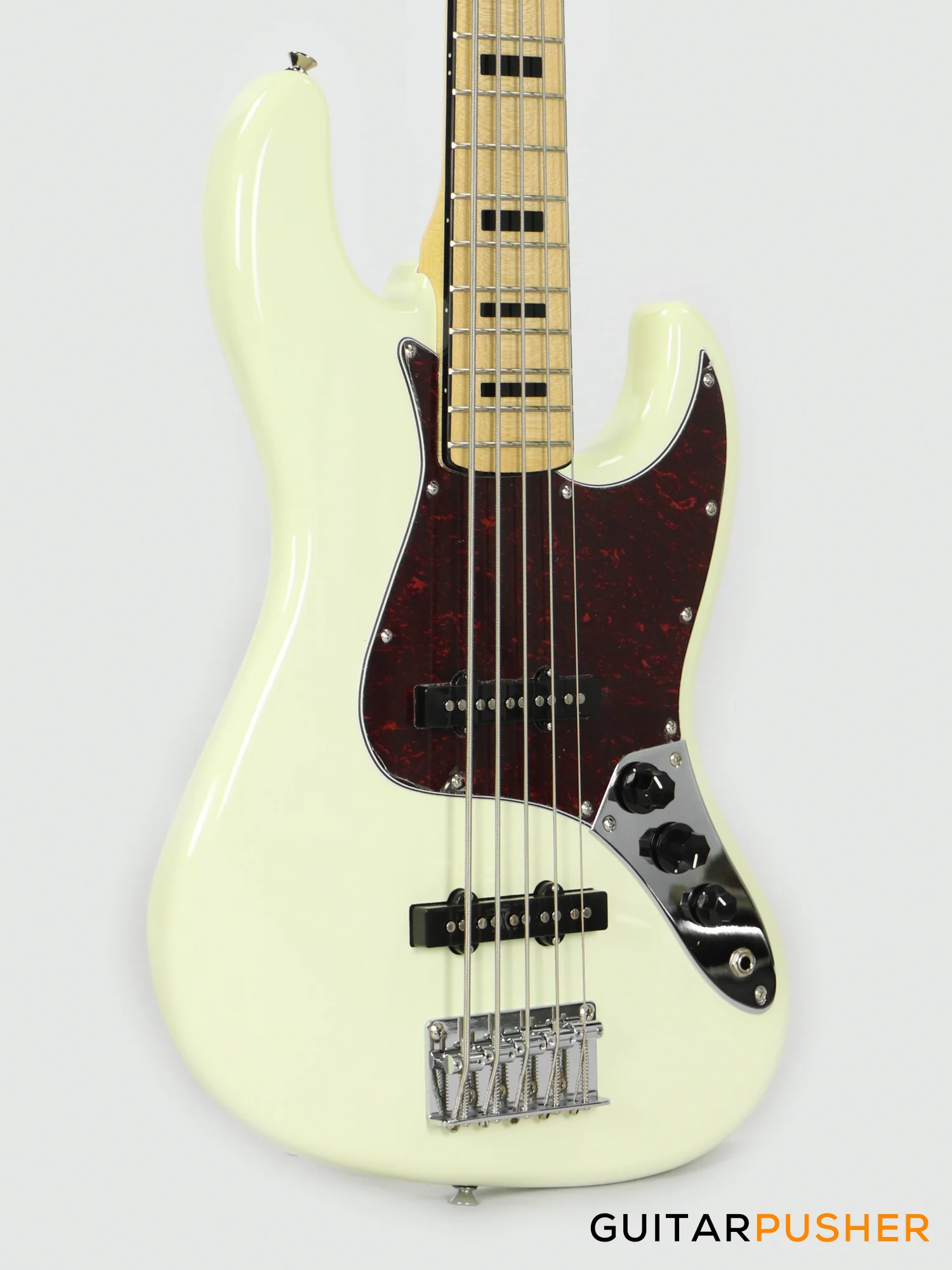 Tagima TJB-5 JB Bass 5-String - Olympic White - Image 3