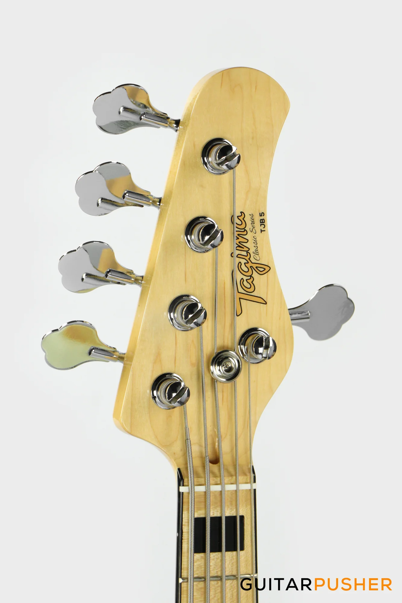 Tagima TJB-5 JB Bass 5-String - Olympic White - Image 4