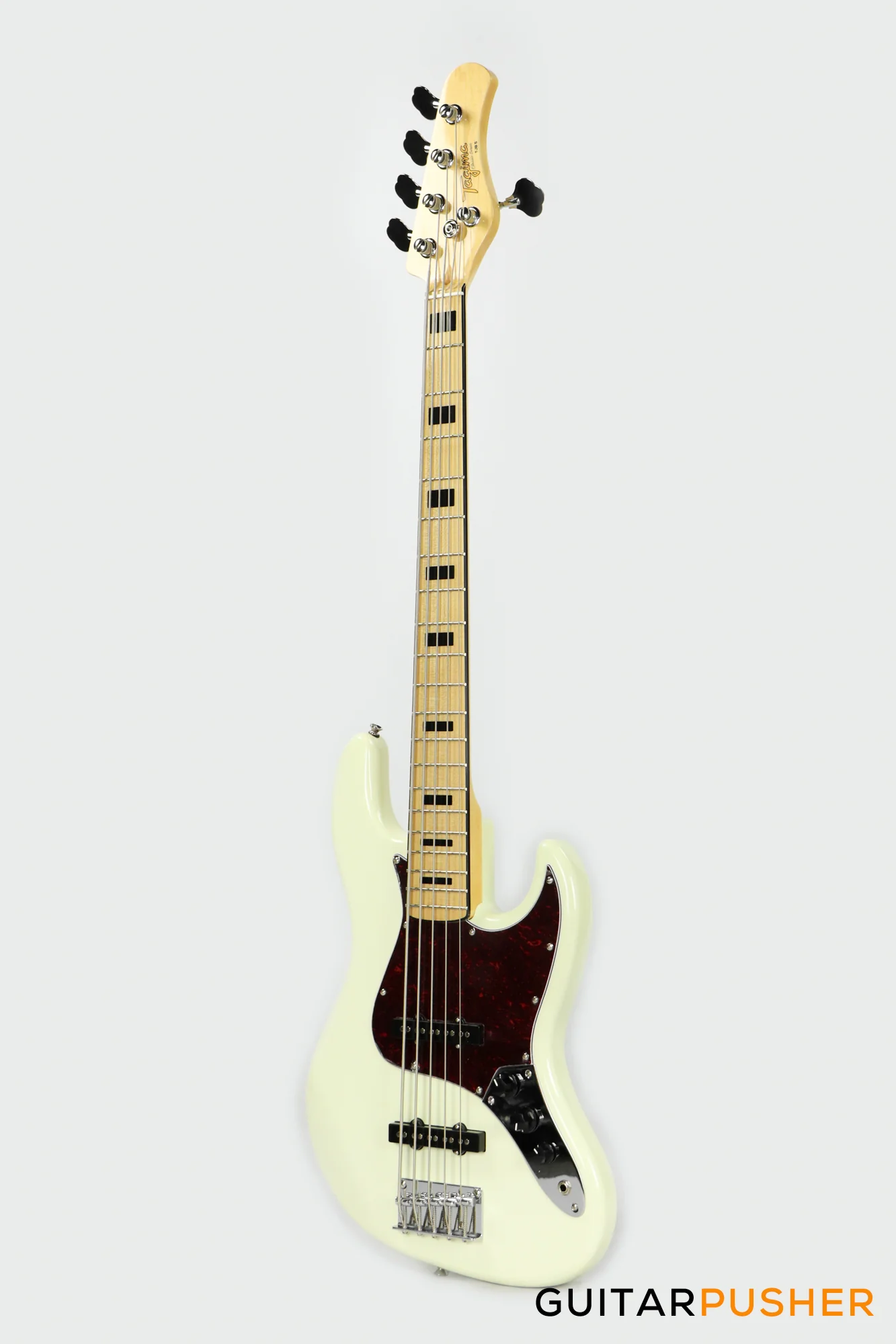 Tagima TJB-5 JB Bass 5-String - Olympic White - Image 6