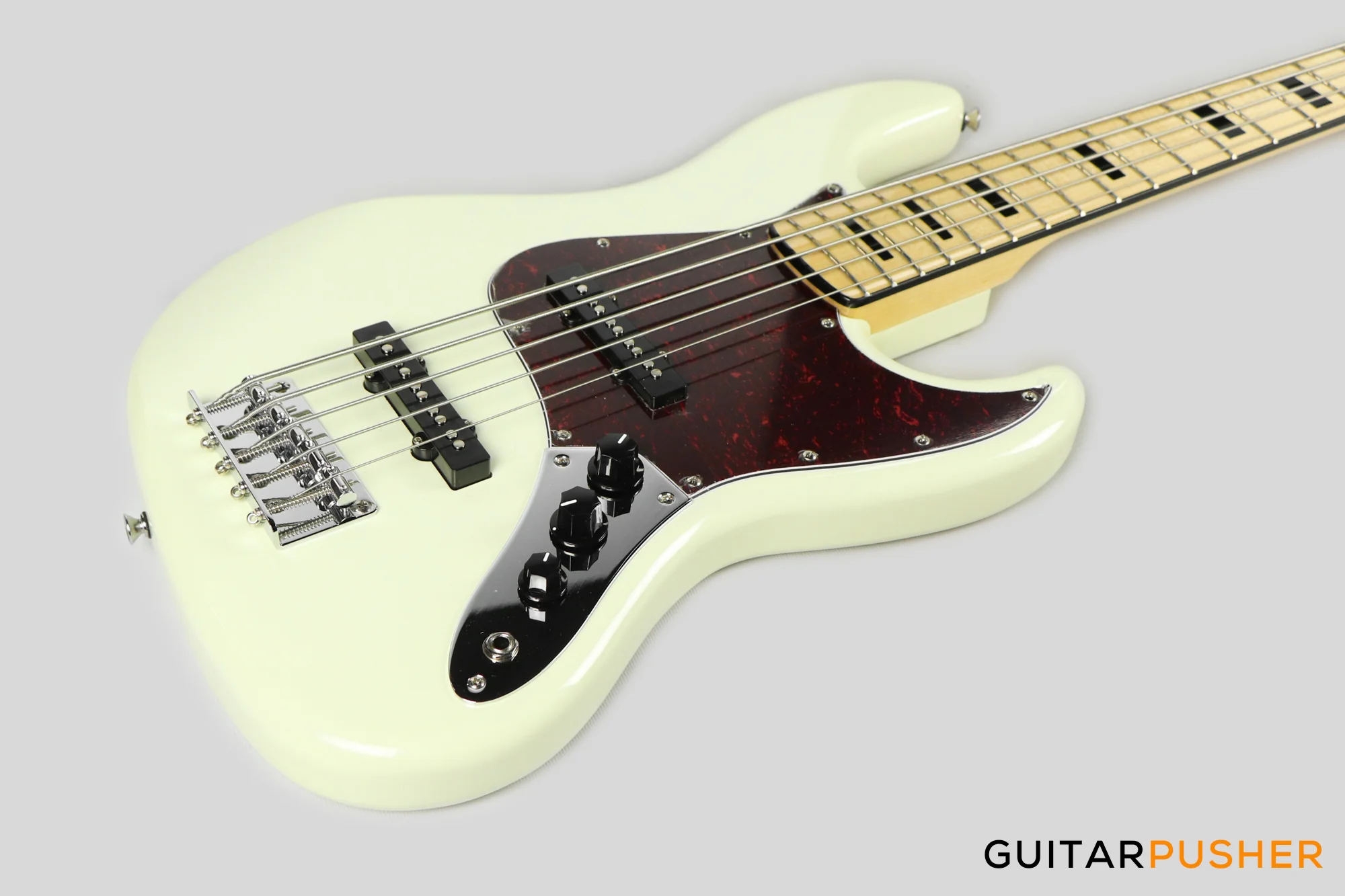 Tagima TJB-5 JB Bass 5-String - Olympic White - Image 9