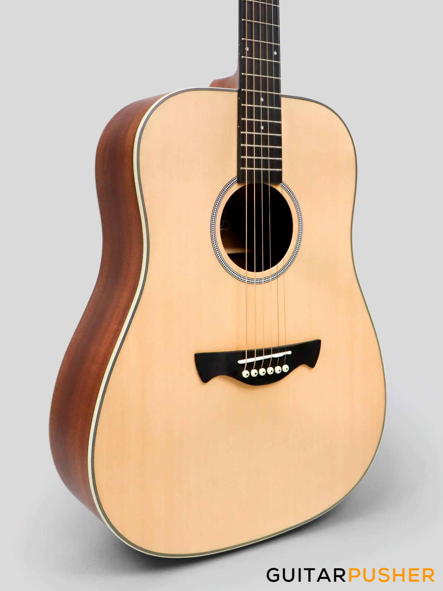 Tagima TW-25 Dreadnought Acoustic Guitar - Natural - Image 3