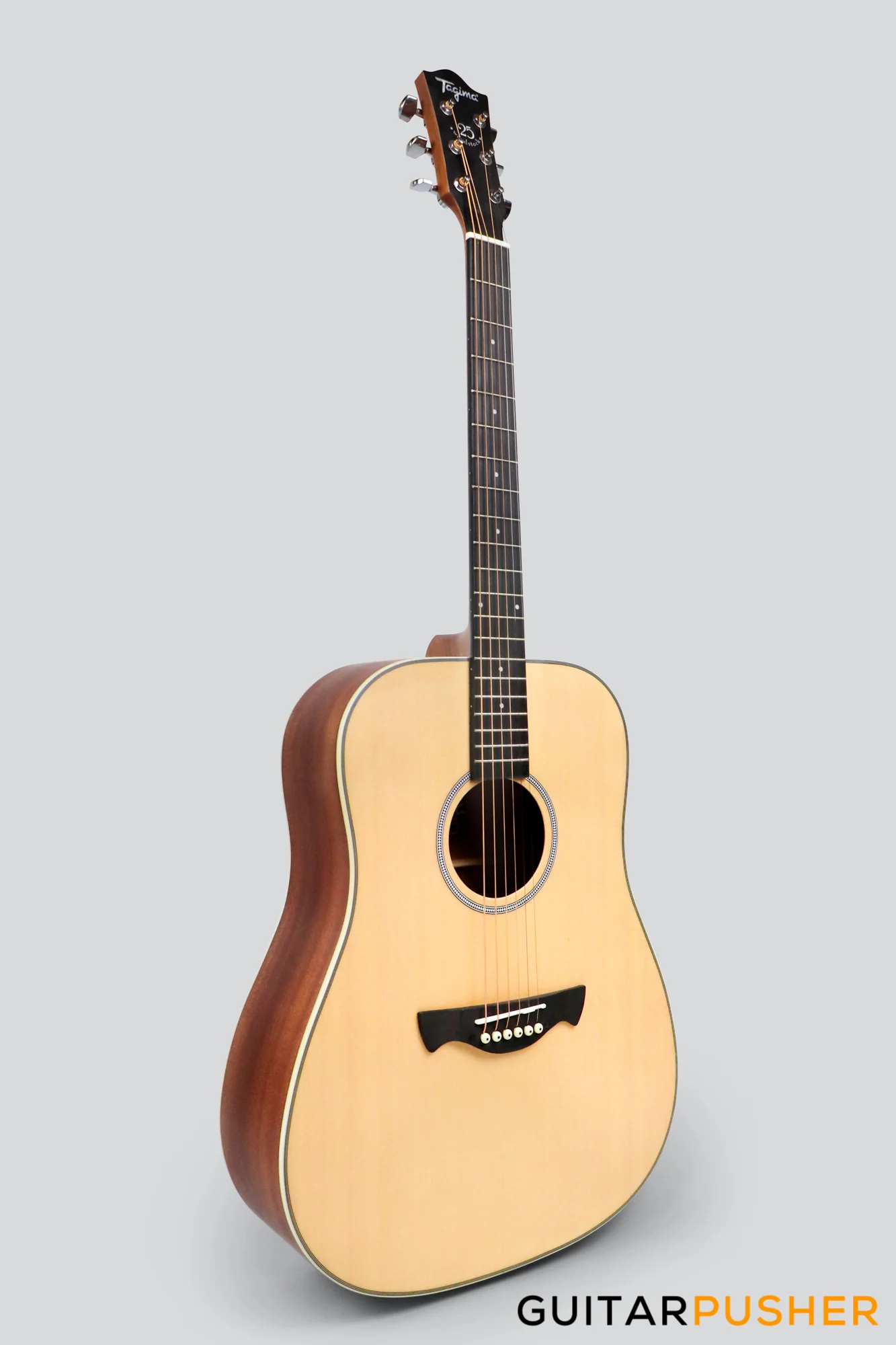 Tagima TW-25 Dreadnought Acoustic Guitar - Natural - Image 5