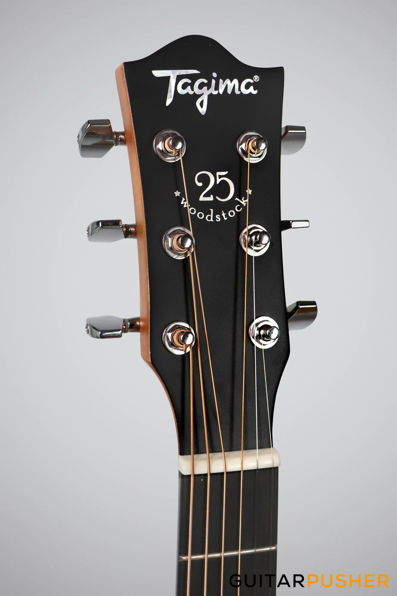 Tagima TW-25 Dreadnought Acoustic Guitar - Natural - Image 7