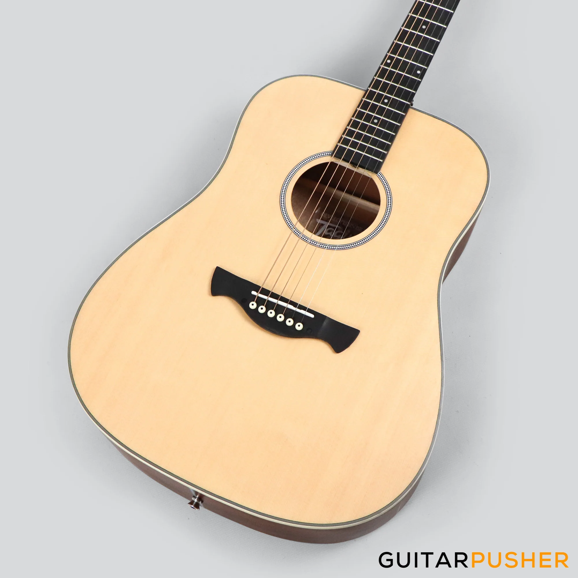Tagima TW-25 Dreadnought Acoustic Guitar - Natural - Image 8