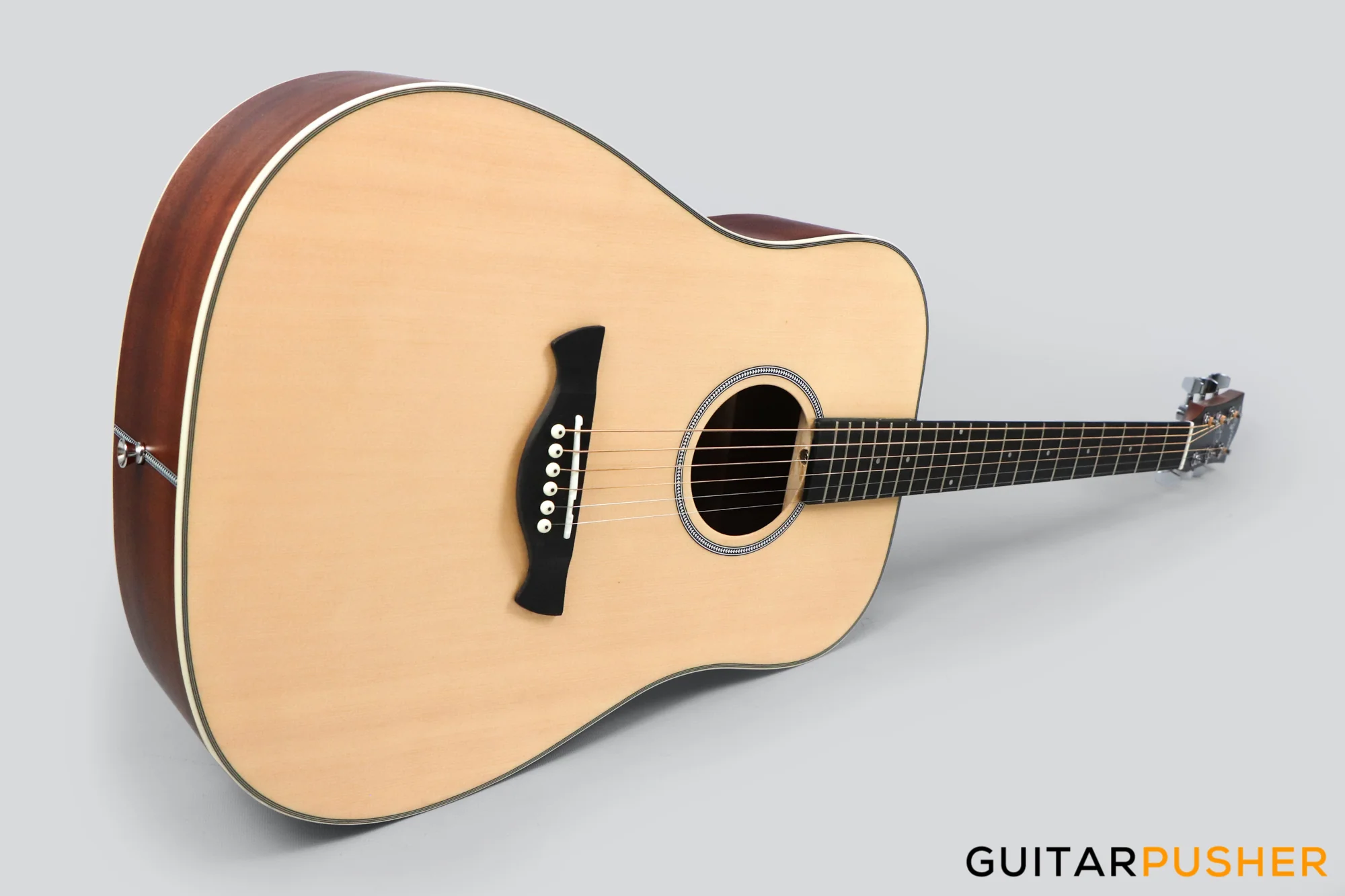 Tagima TW-25 Dreadnought Acoustic Guitar - Natural - Image 9