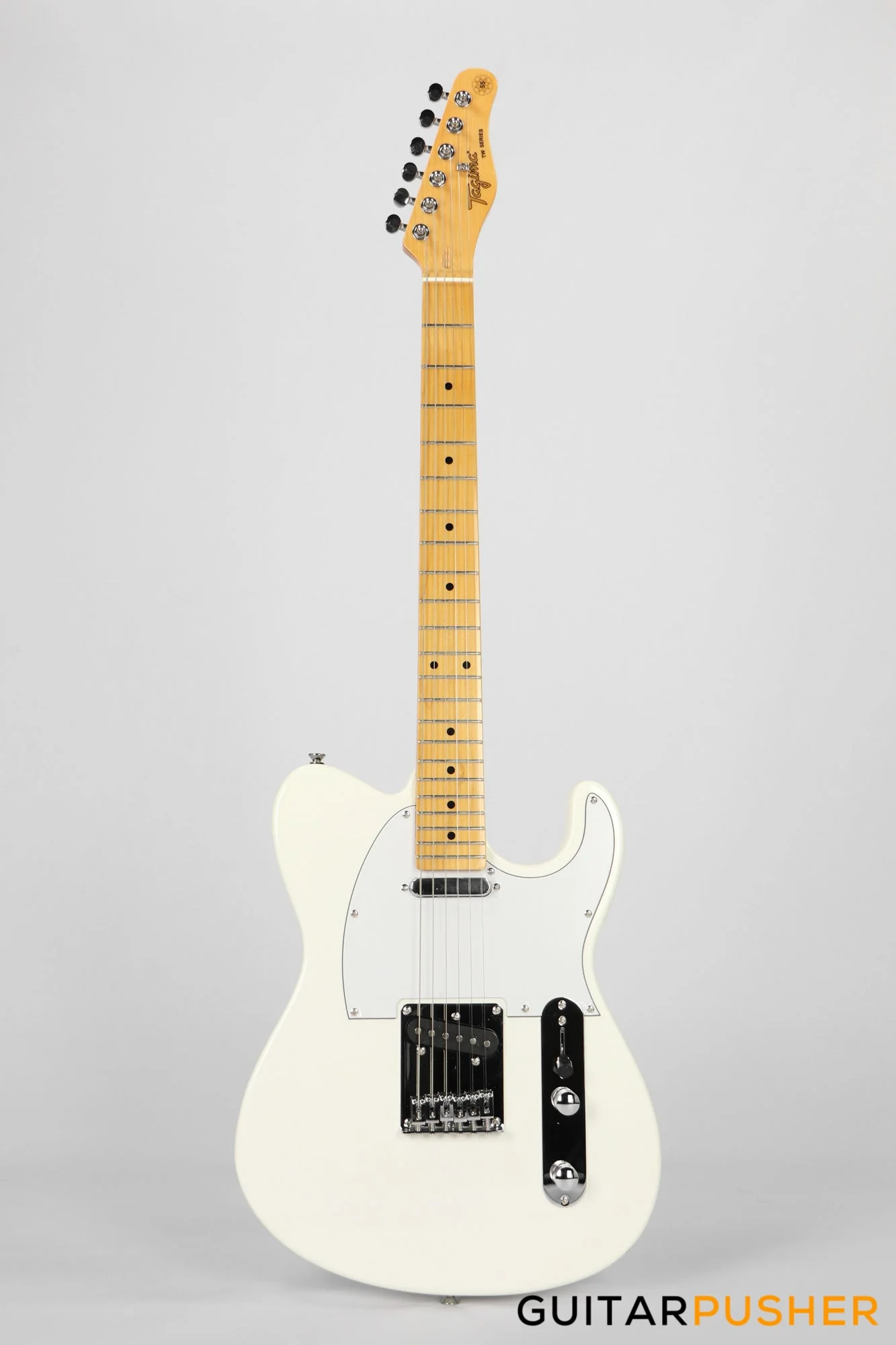 Tagima TW-55 T-Style Electric Guitar - Pearl White - Image 2