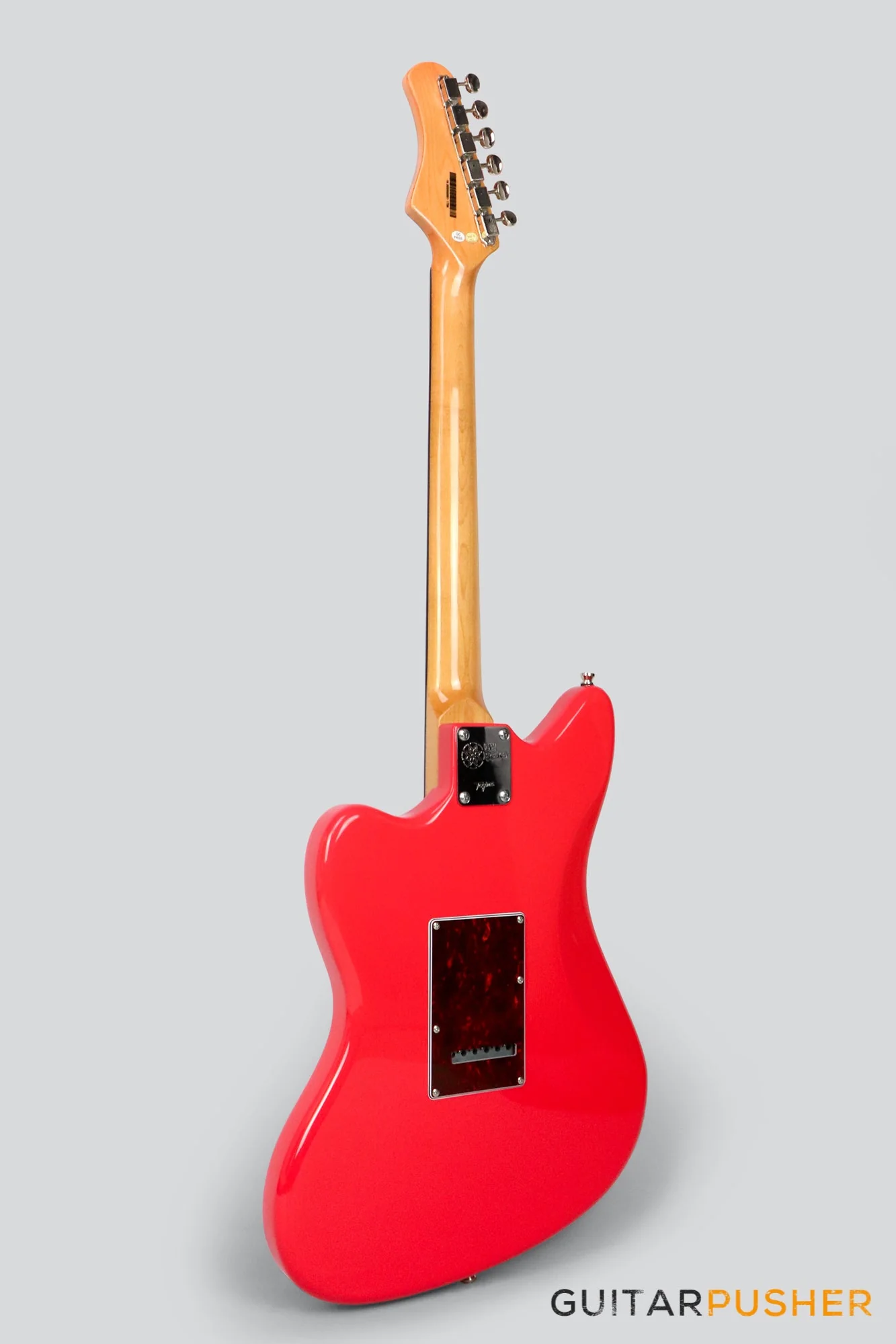 Tagima TW-61 JM-Style Electric Guitar - Fiesta Red - Image 3
