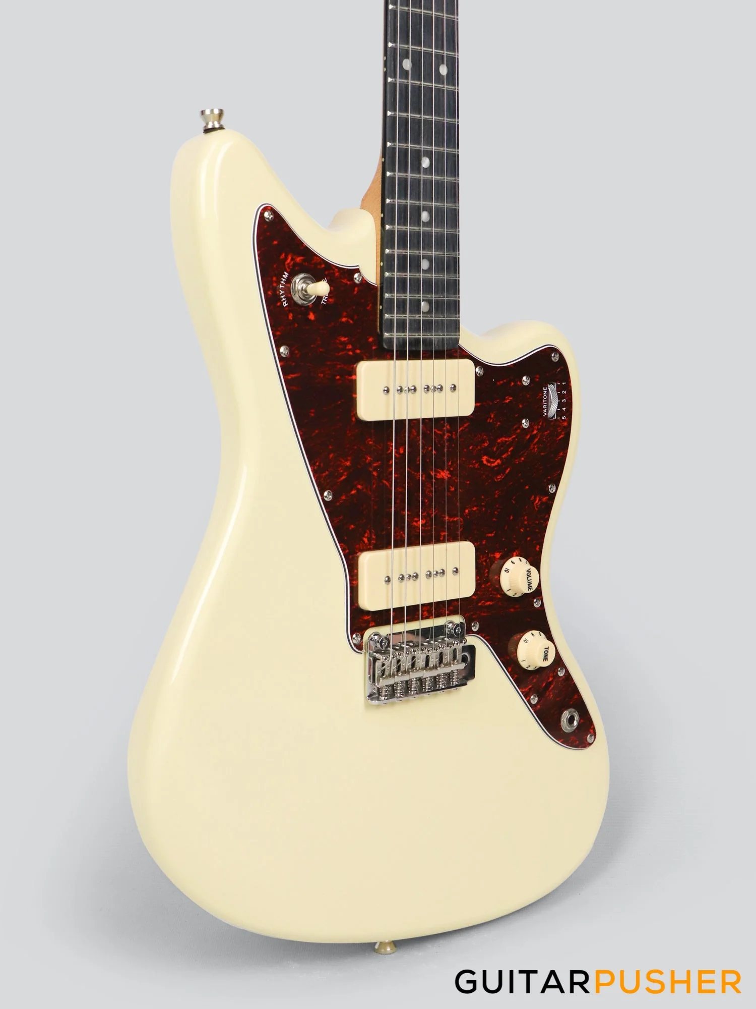 Tagima TW-61 JM-Style Electric Guitar - Vintage White - Image 4