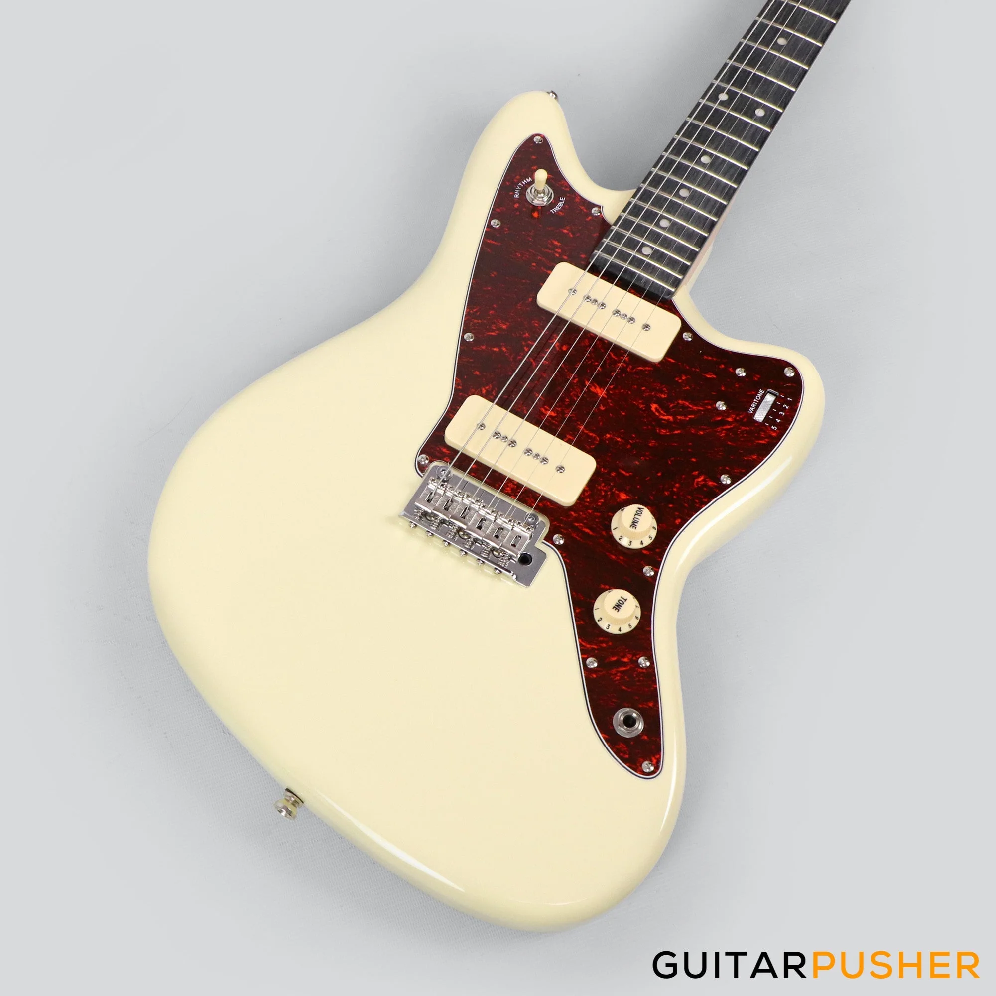 Tagima TW-61 JM-Style Electric Guitar - Vintage White - Image 5