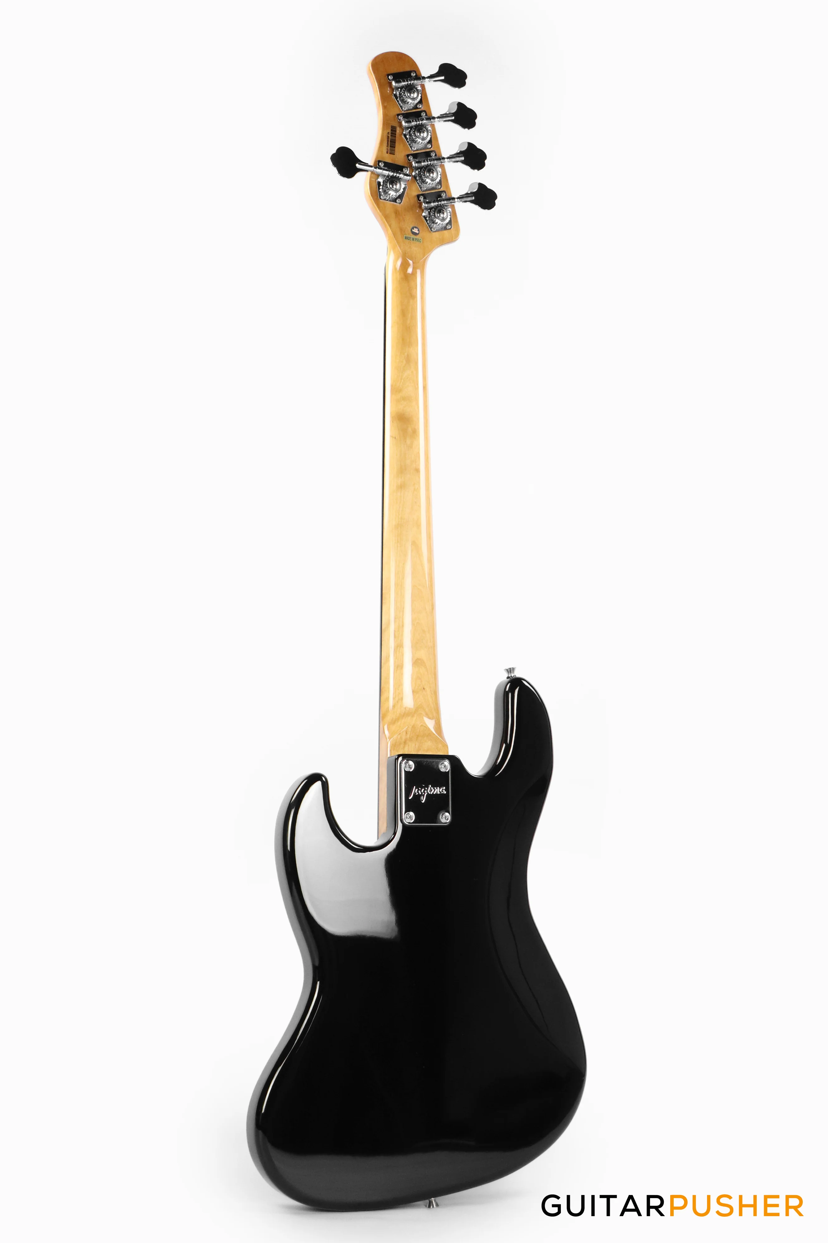 Tagima TW-73 '73 5-String Jazz Bass Black (Rosewood Fingerboard / Alpine White Pickguard) - Image 6
