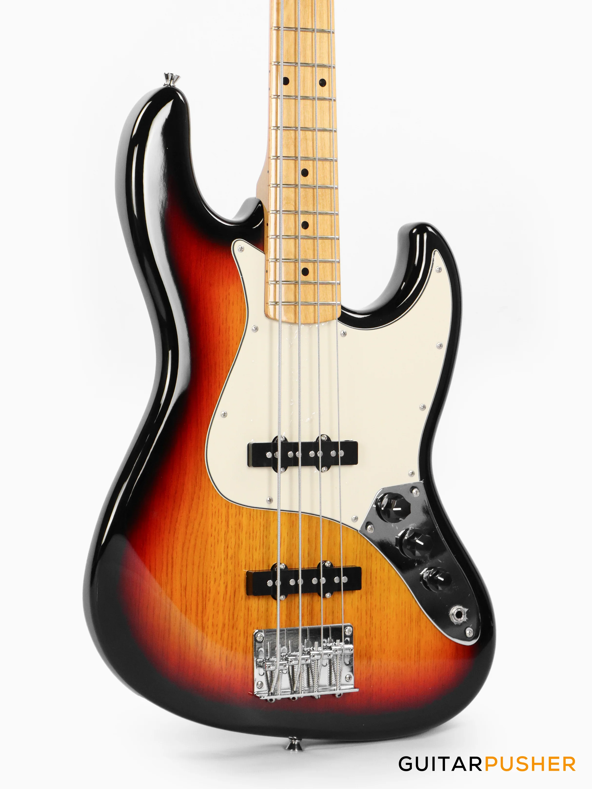 Tagima TW-73 '73 Jazz Bass Sunburst (Maple/Alpine White) - Image 8