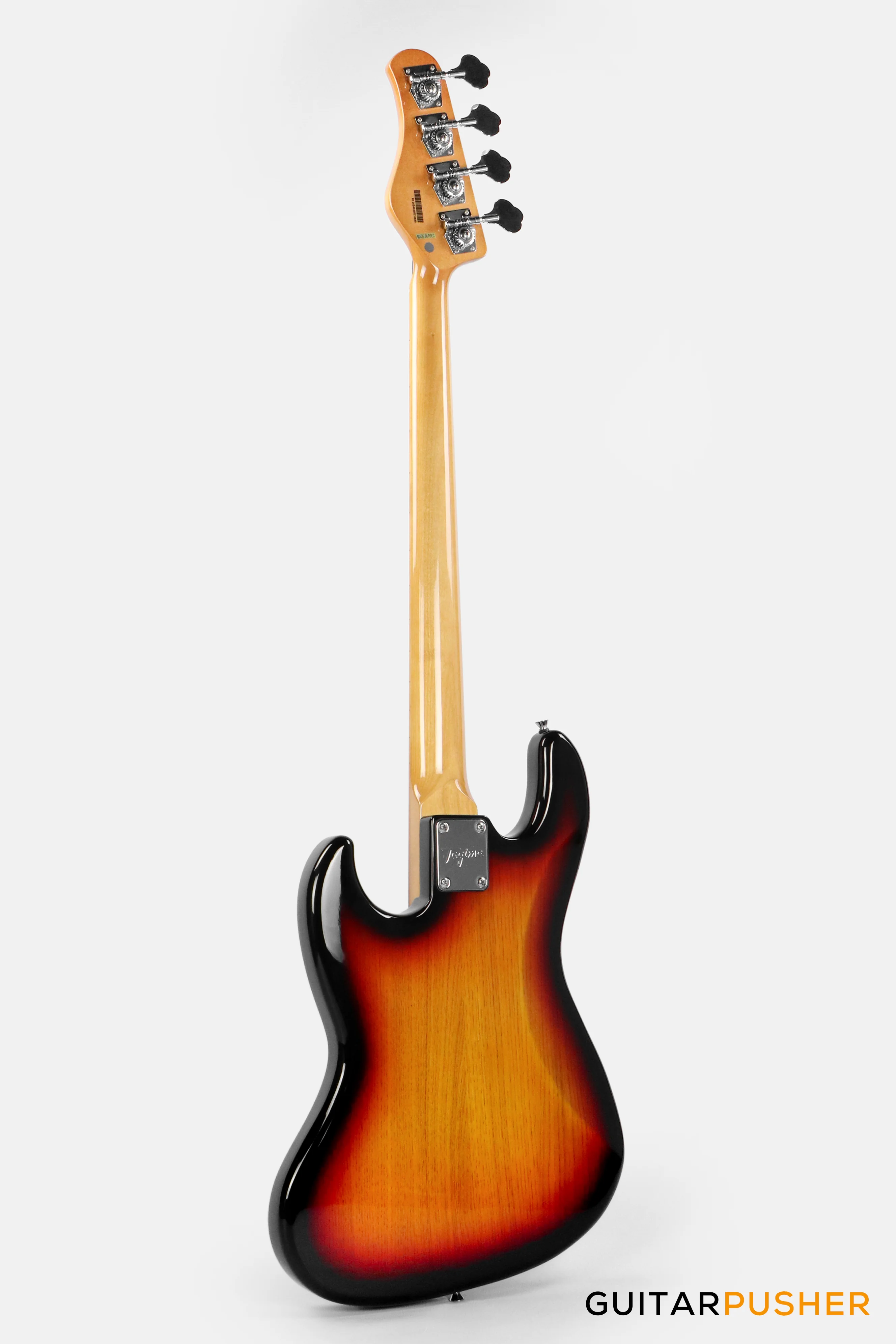 Tagima TW-73 '73 Jazz Bass Sunburst (Maple/Alpine White) - Image 9