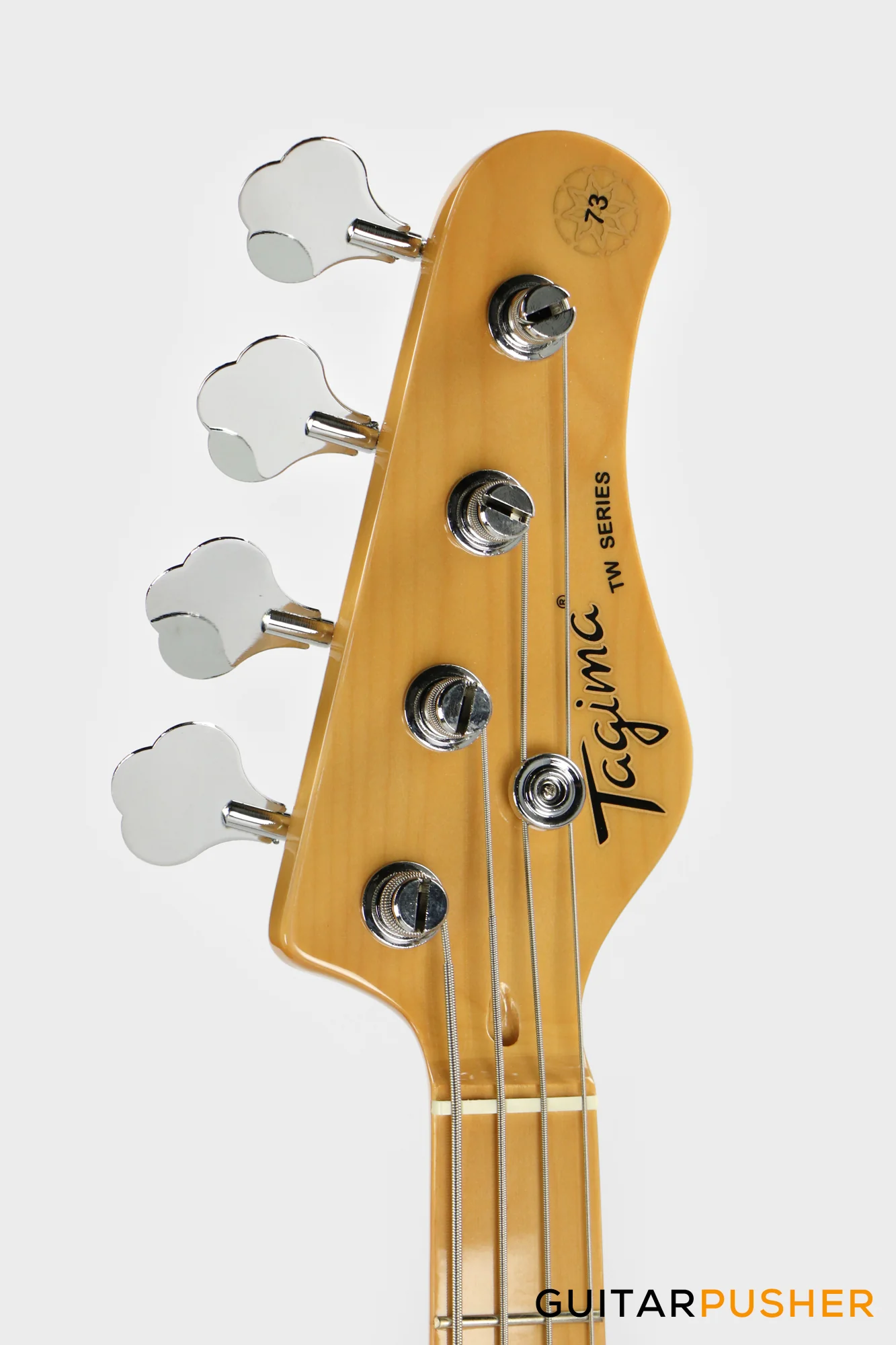 Tagima TW-73 '73 JB Bass Black (Maple/Tortoise) - Image 10