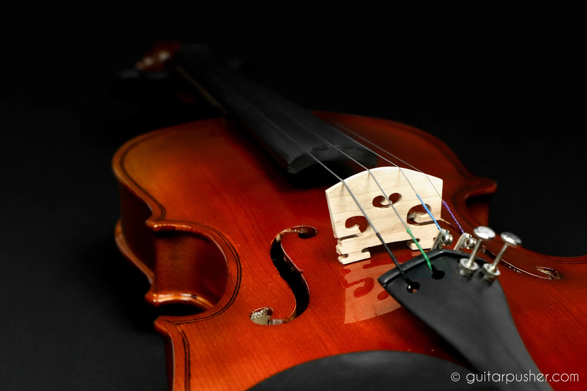 Trevino V301 1/2 Full Solid Wood Violin with Case - Image 10
