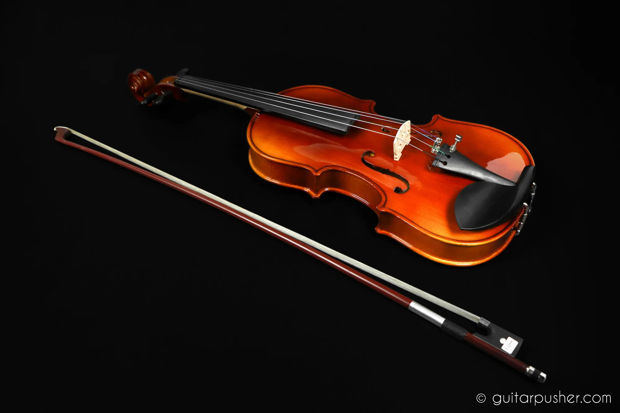 Trevino V301 1/2 Full Solid Wood Violin with Case - Image 12