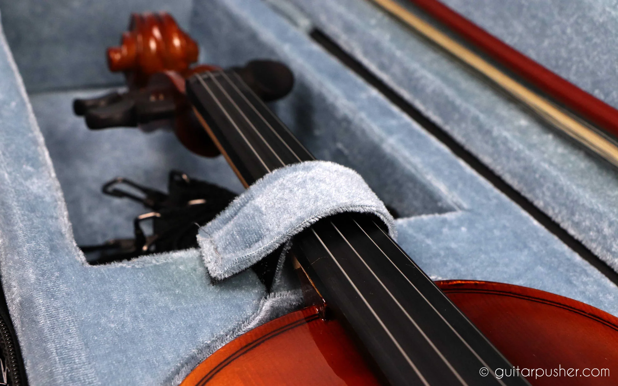 Trevino V301 1/2 Full Solid Wood Violin with Case - Image 14