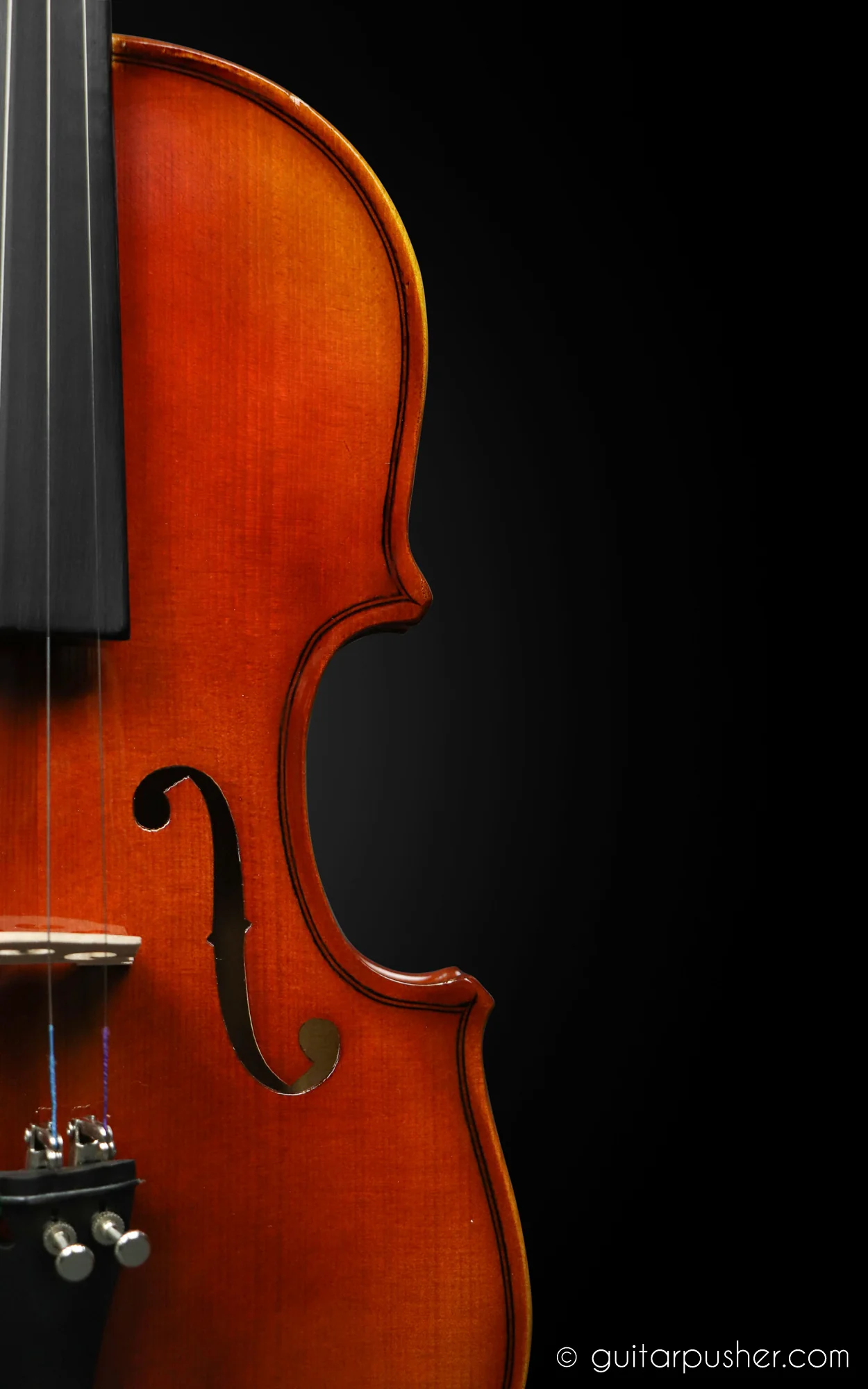 Trevino V301 1/2 Full Solid Wood Violin with Case - Image 8