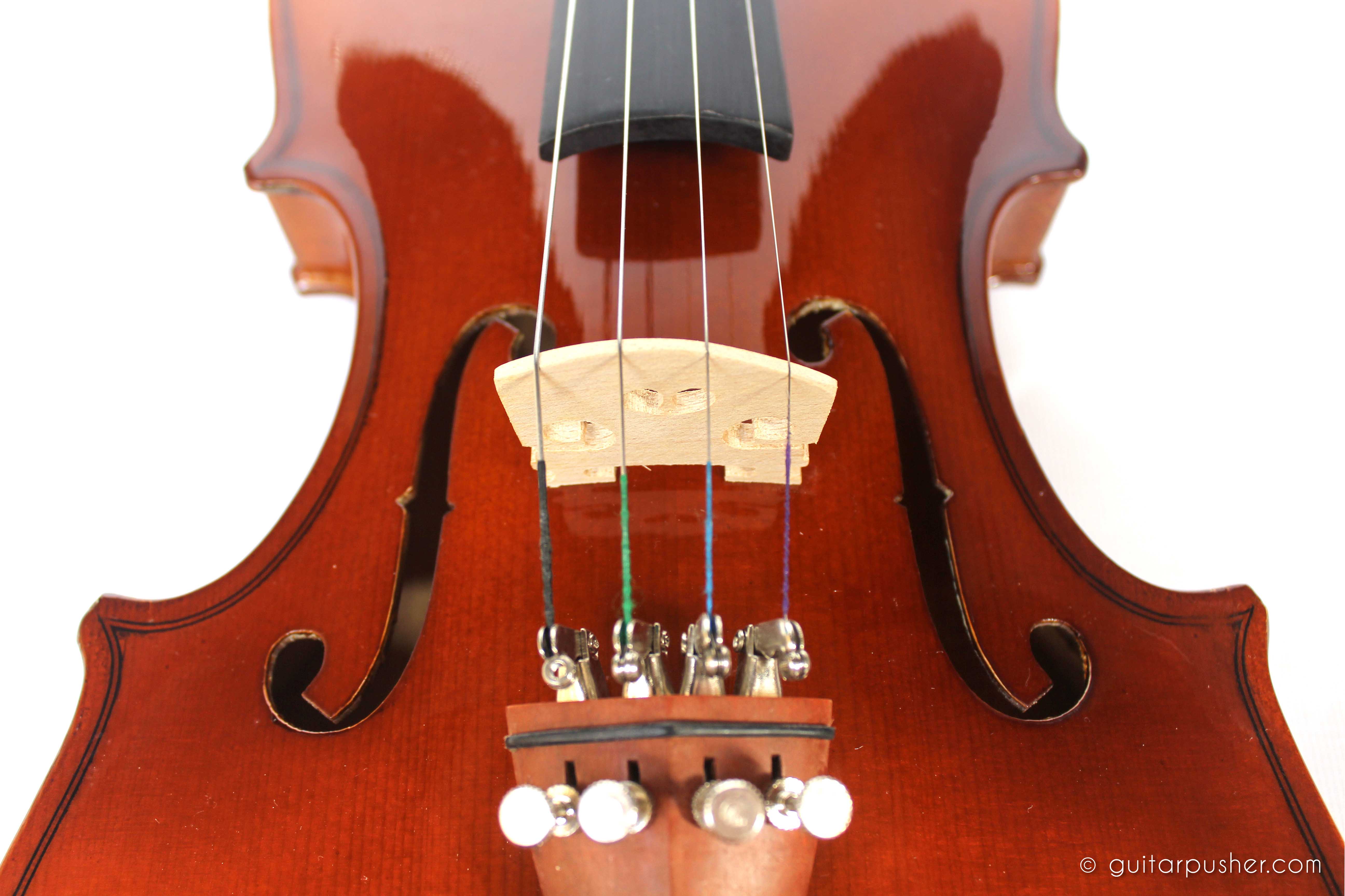 Trevino V301 3/4 Full Solid Wood Violin with Case - Image 4