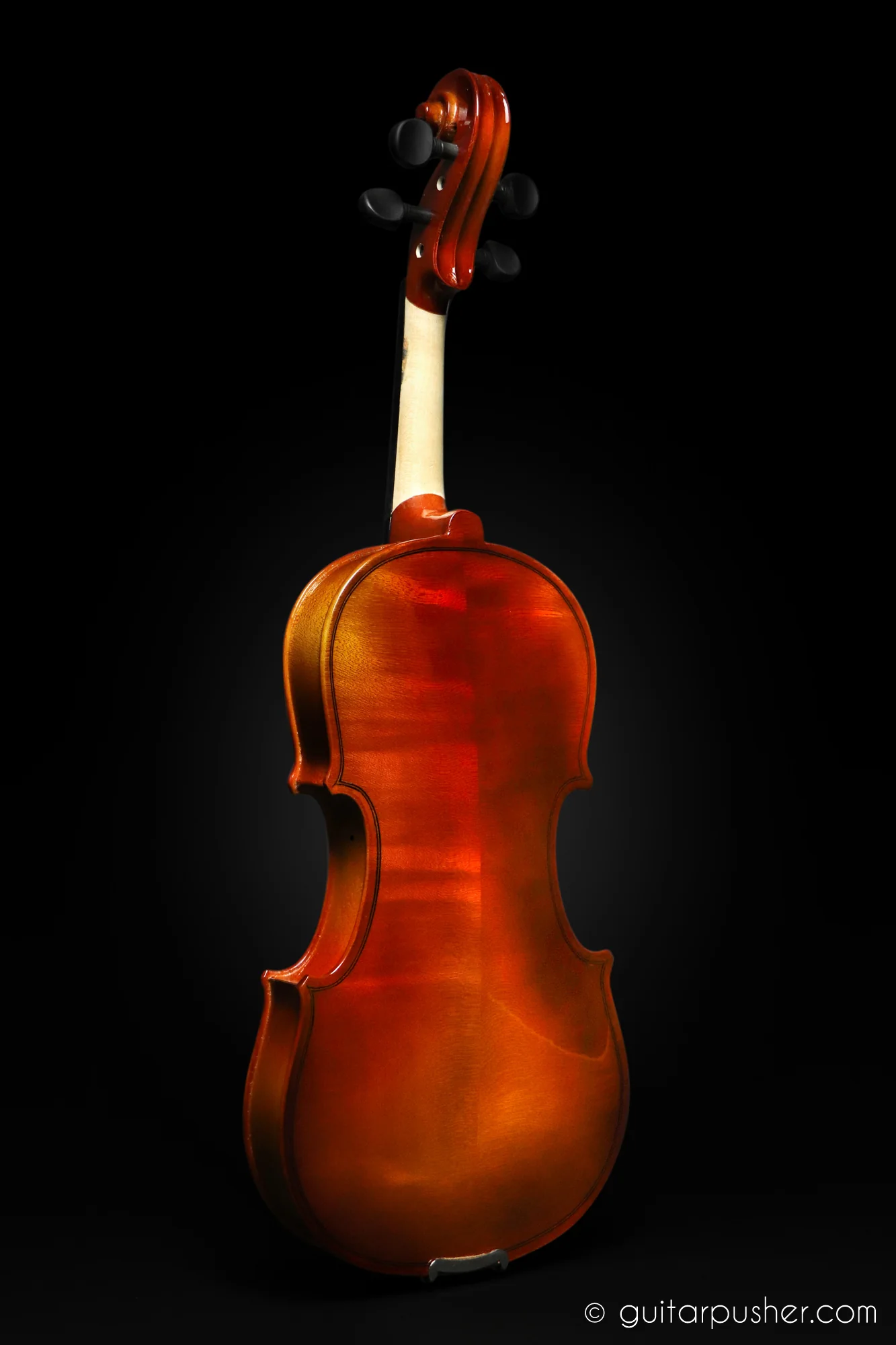 Trevino V401 4/4 Full Solid Wood Violin with Case - Image 3