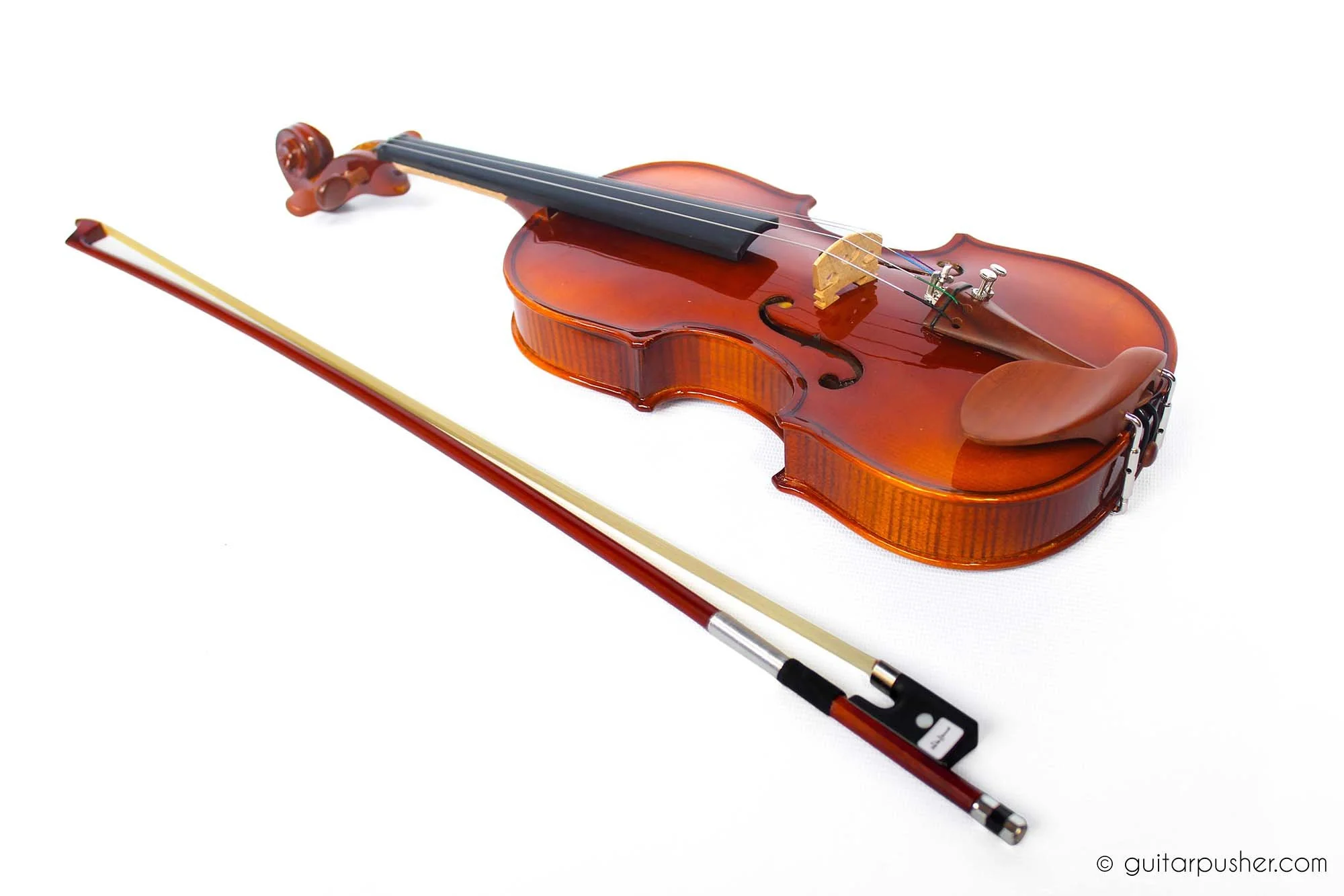Trevino V401 1/4 Full Solid Wood Violin with Case - Image 16