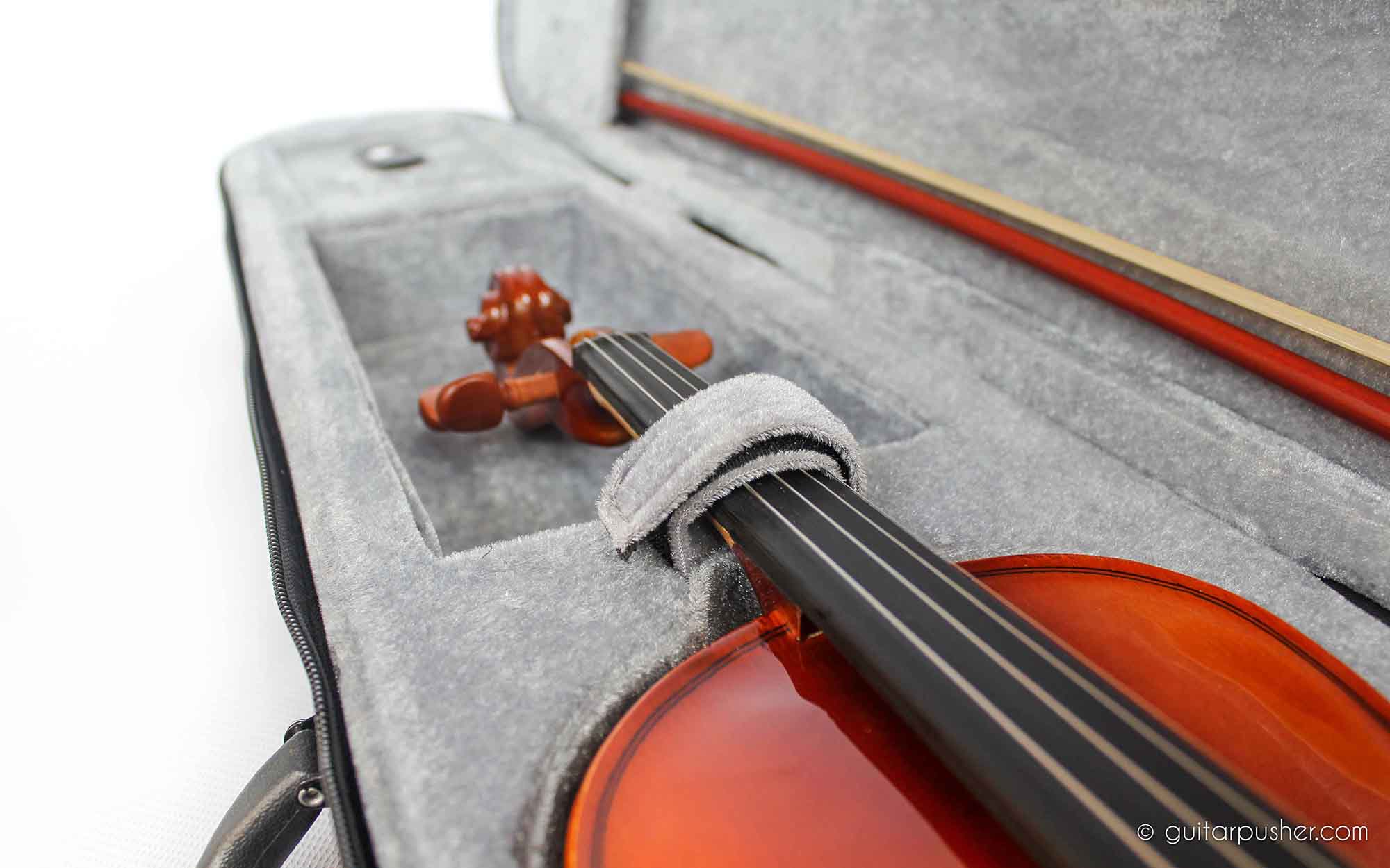 Trevino V401 1/4 Full Solid Wood Violin with Case - Image 21
