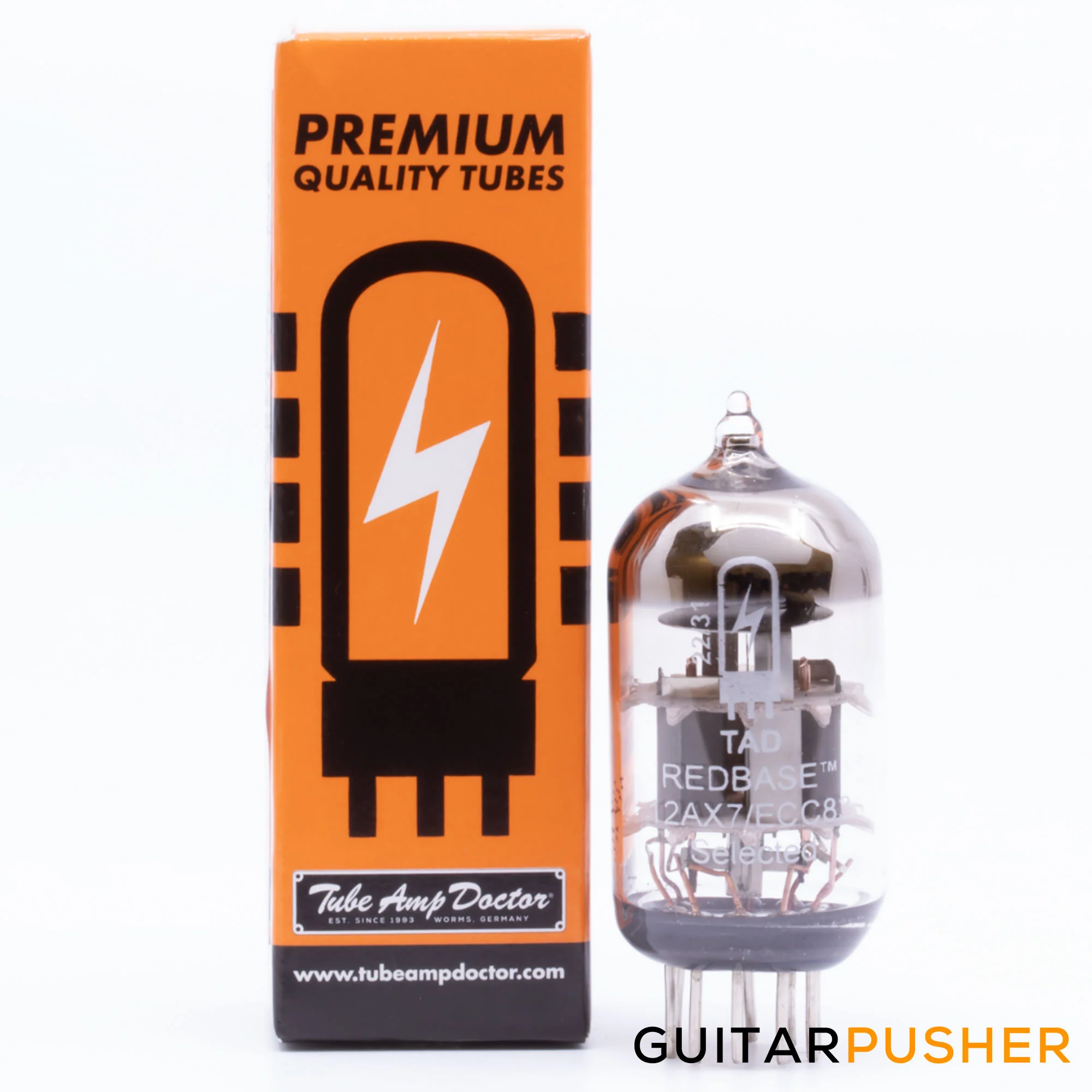 Tube Amp Doctor Preamp Vacuum Tube Redbase 12AX7 / ECC83 (Premium Selected) - Image 2