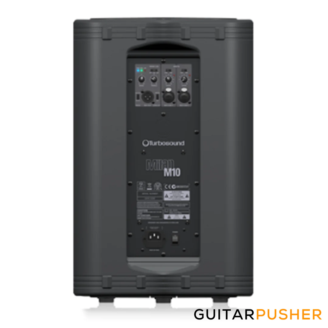 Turbosound M10 600W 2-Way 10" Full Range Powered Loudspeaker w/ Klark Teknik DSP Technology for Portable PA & Installation Applications - Image 4