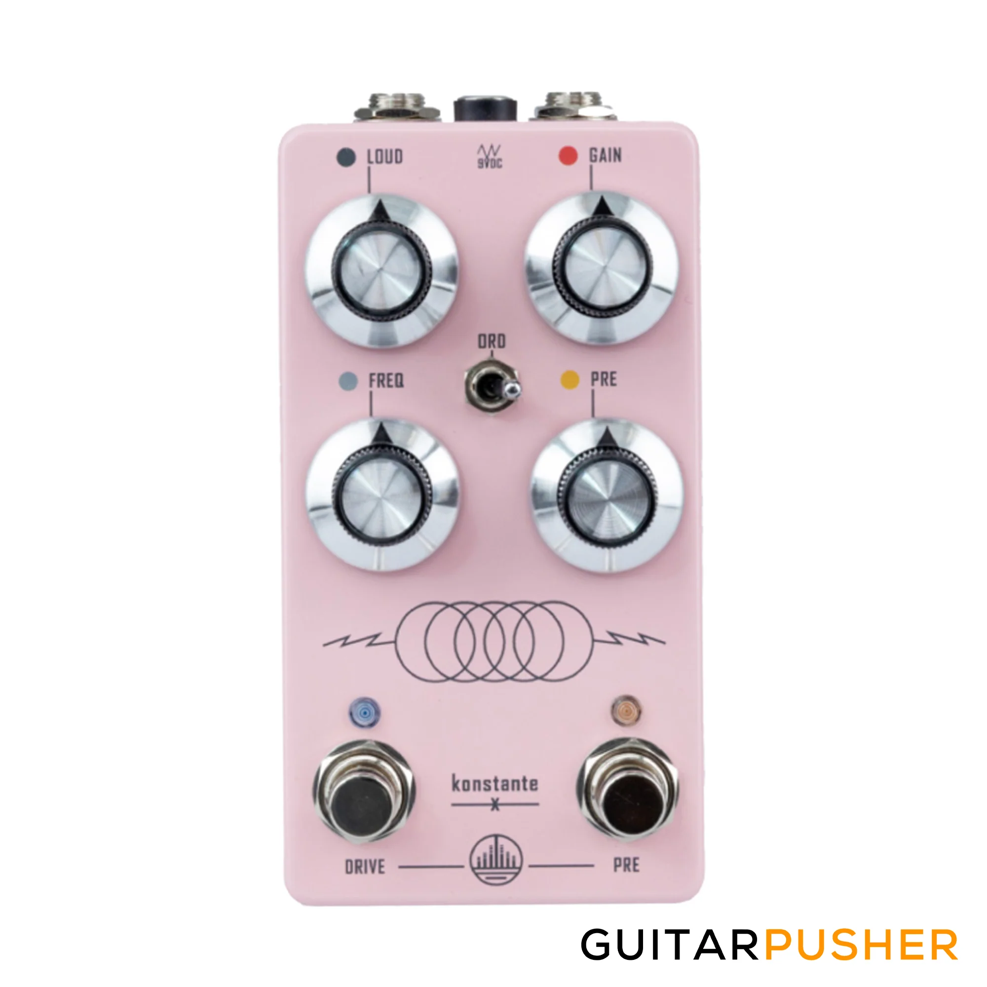 Twilight Pulse Audioworks Konstante Overdrive + Boost Effect Pedal - Image 3