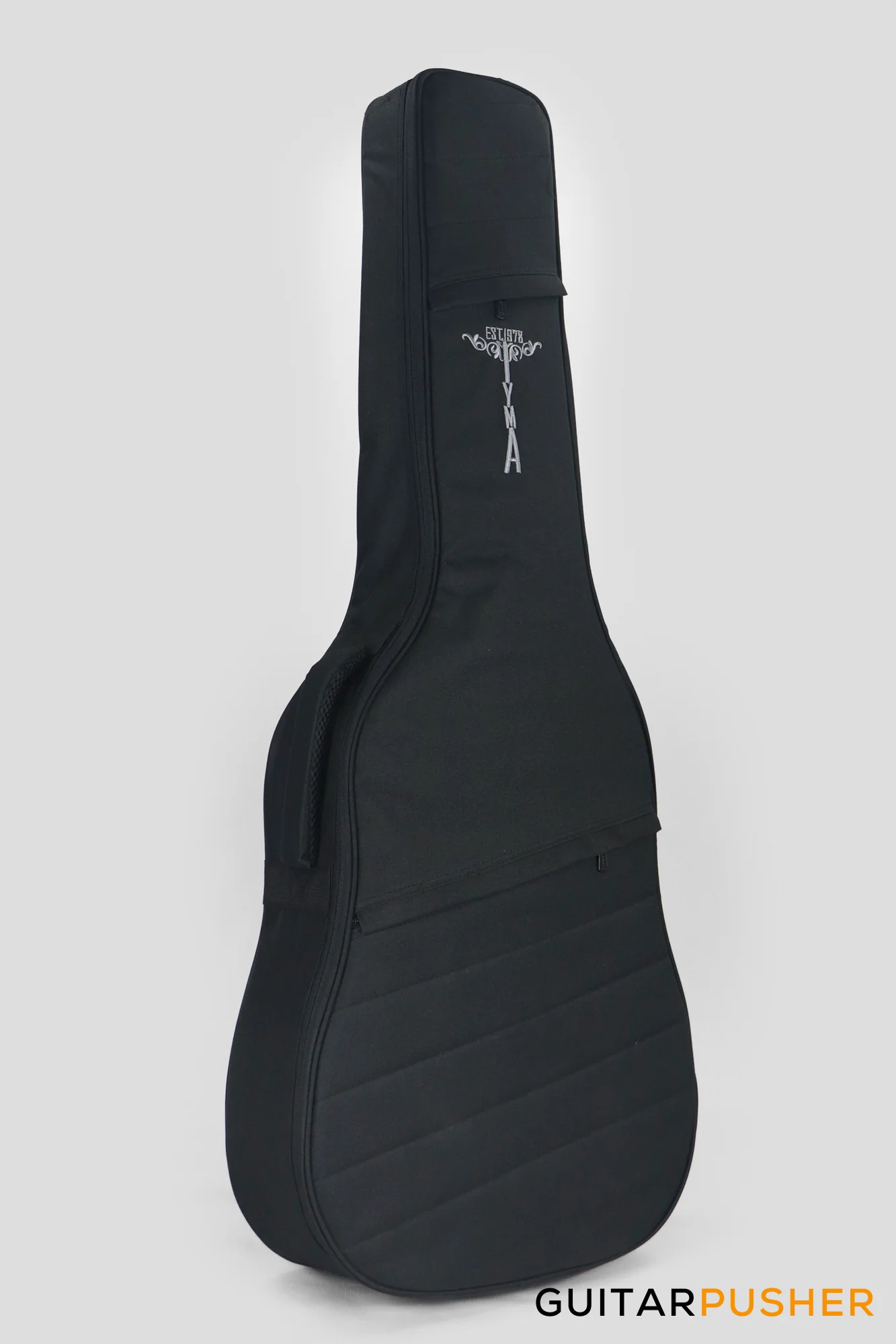 Tyma G-20 SE Solid Sitka Spruce Top Mahogany Auditorium Acoustic-Electric Guitar with T-200 MAX preamp - Image 3