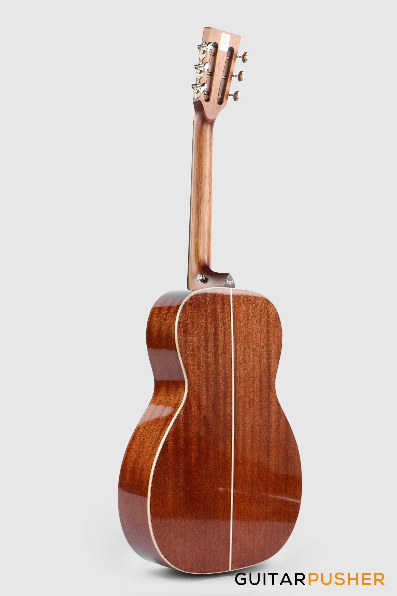 Tyma P-18E BRS Solid Top 00 Parlor Acoustic-Electric Guitar with T-200 MAX preamp - Image 6