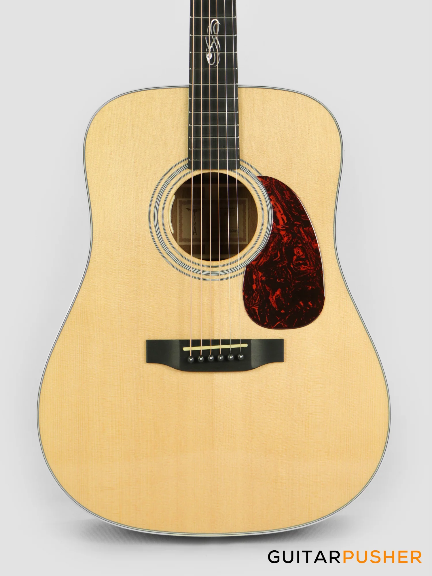 Tyma TD-15E All-Solid Sitka Spruce Top Dreadnought Acoustic-Electric Guitar